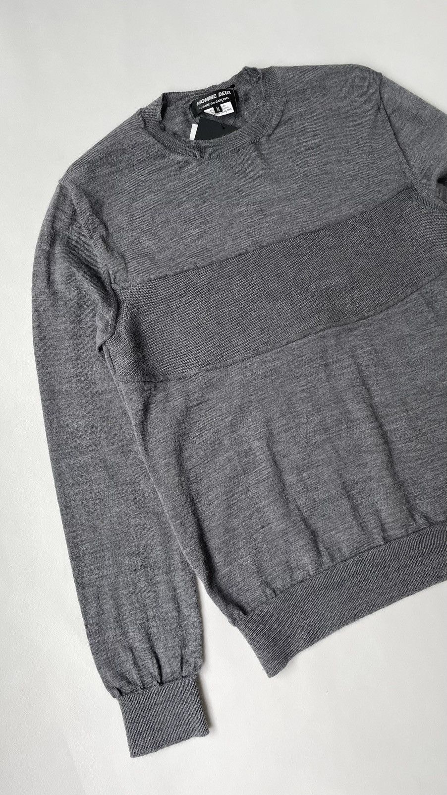 Comme des Garcons A/W 18 Inside Out Panelled Sweater Size US M / EU 48-50 / 2 - 4 Thumbnail