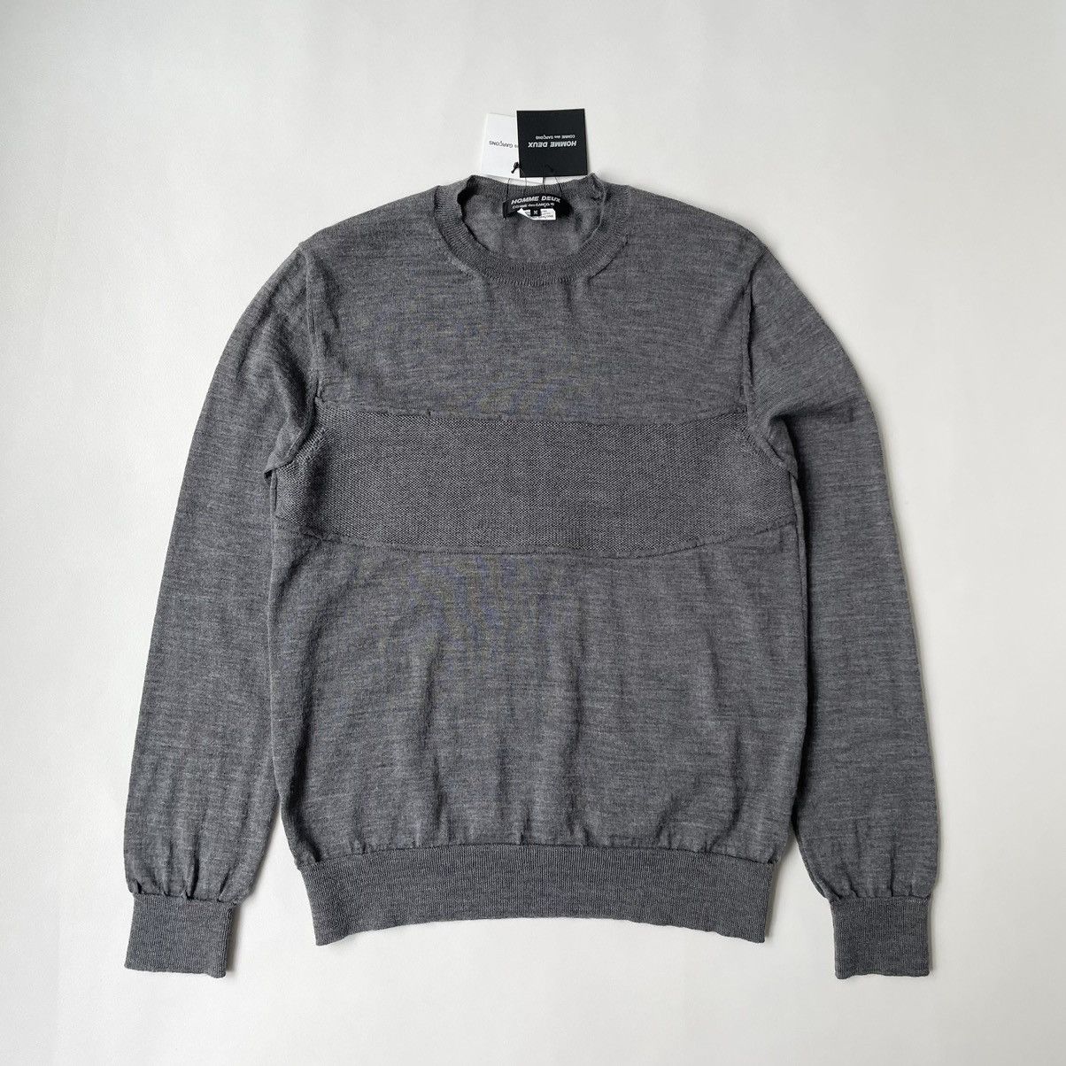 Comme des Garcons A/W 18 Inside Out Panelled Sweater Size US M / EU 48-50 / 2 - 12 Thumbnail