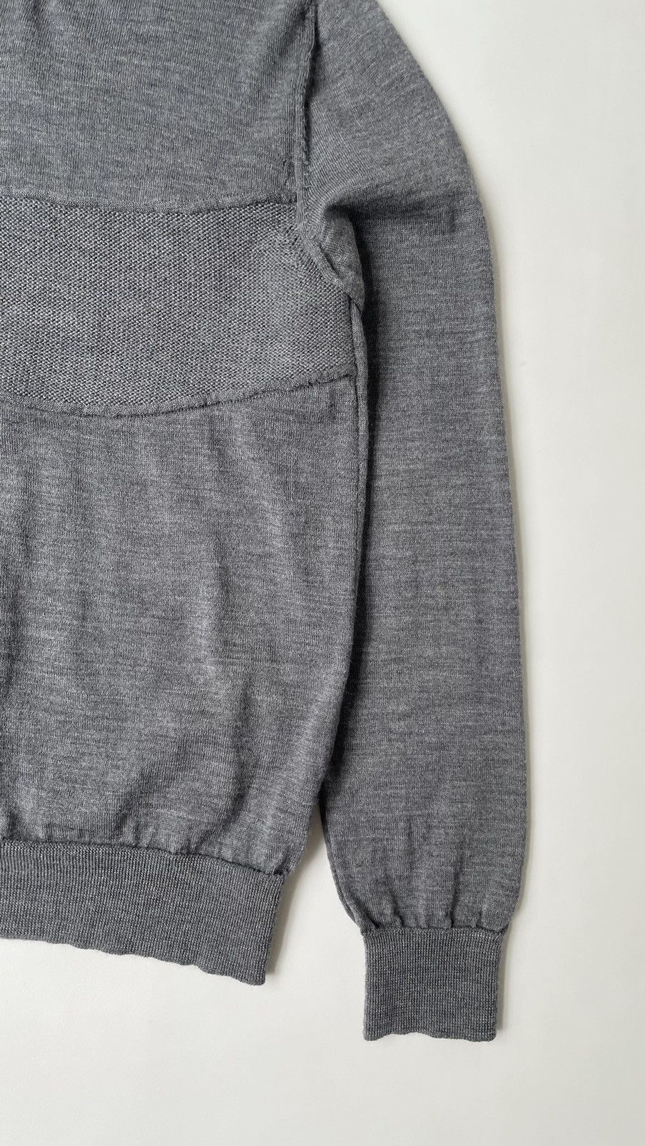 Comme des Garcons A/W 18 Inside Out Panelled Sweater Size US M / EU 48-50 / 2 - 5 Thumbnail