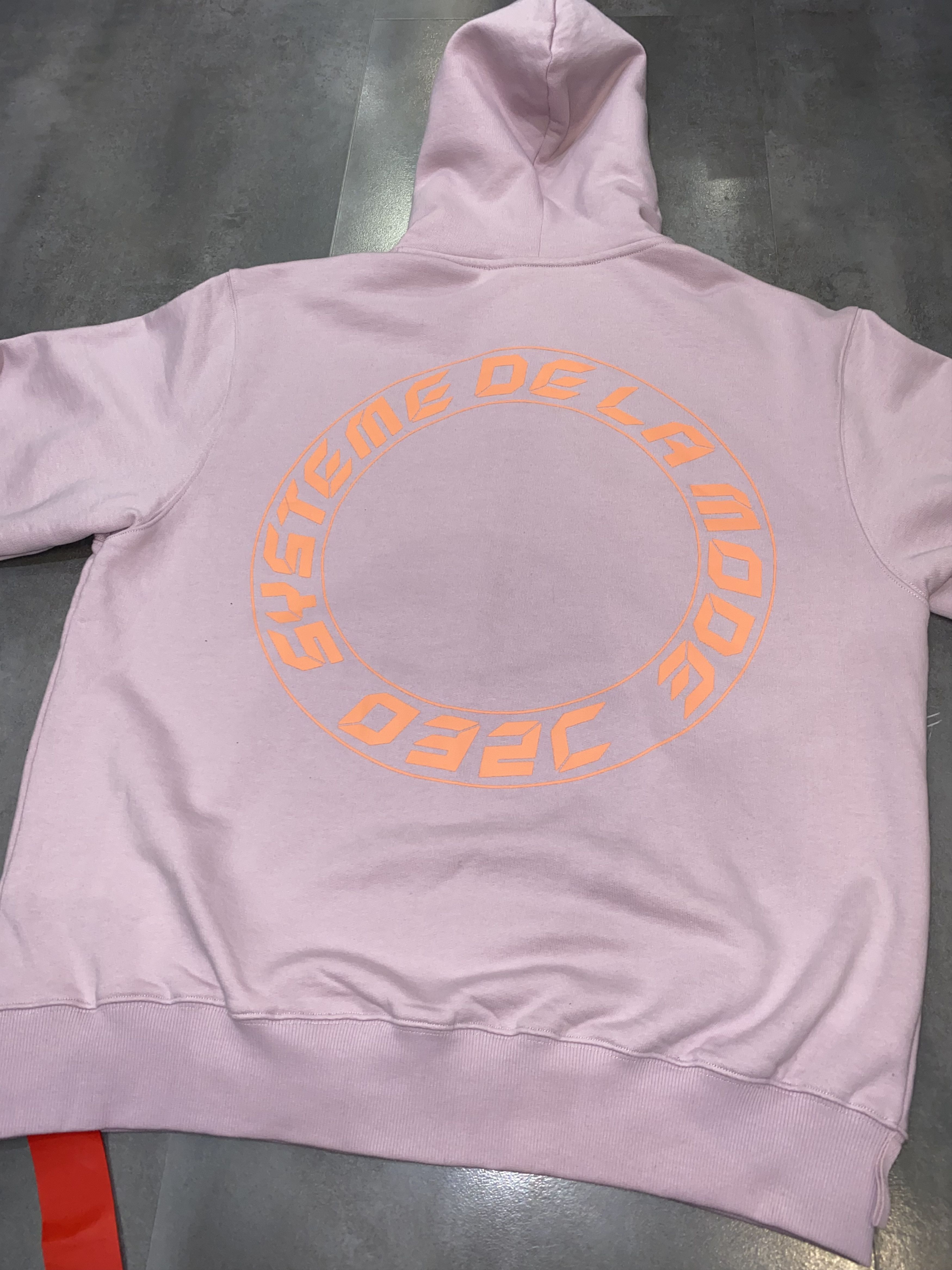 032c DSWT! 032c "System De La Mode" Pink Hoodie Size US L / EU 52-54 / 3 - 11 Thumbnail