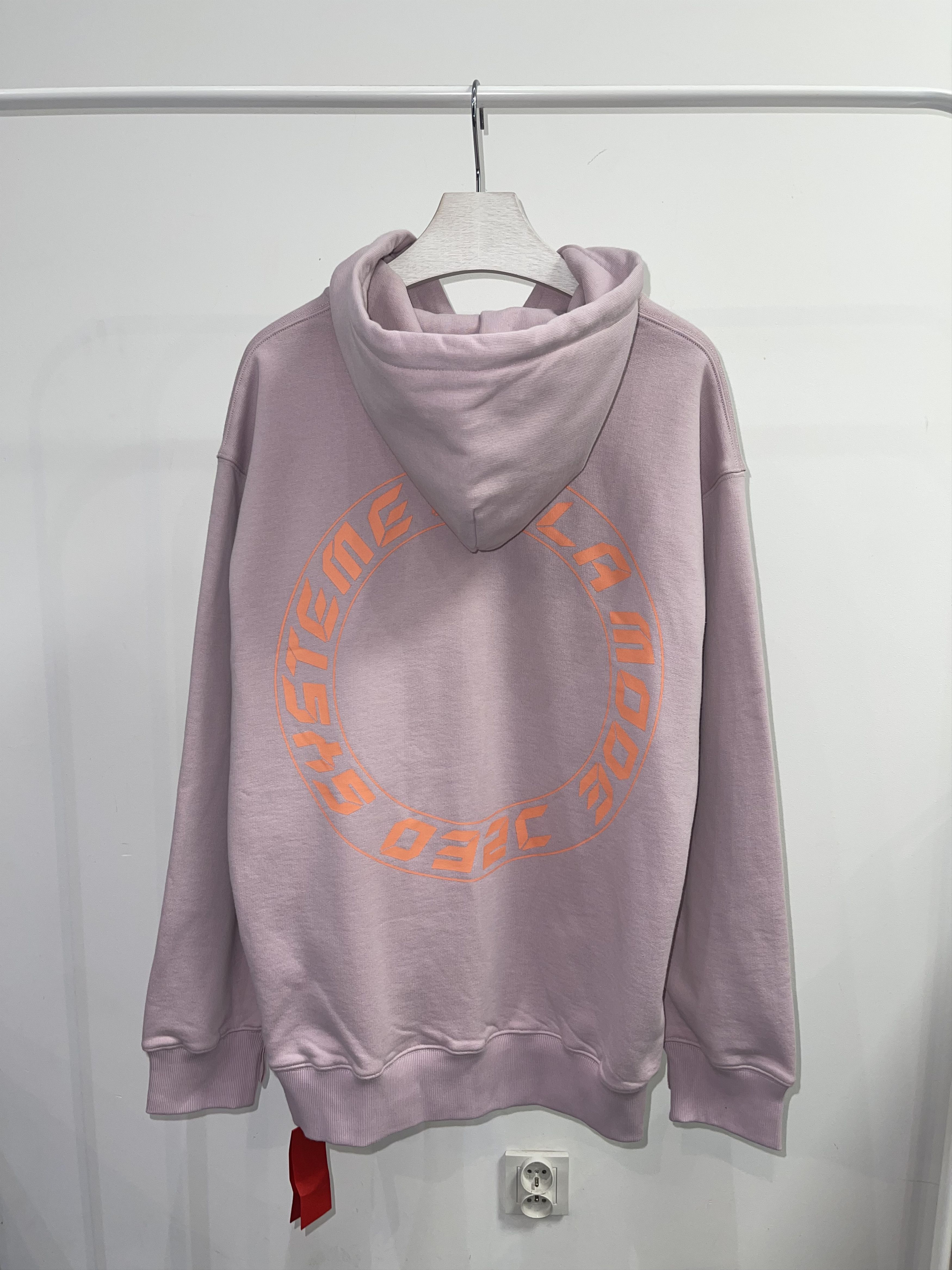 032c DSWT! 032c "System De La Mode" Pink Hoodie Size US L / EU 52-54 / 3 - 2 Thumbnail