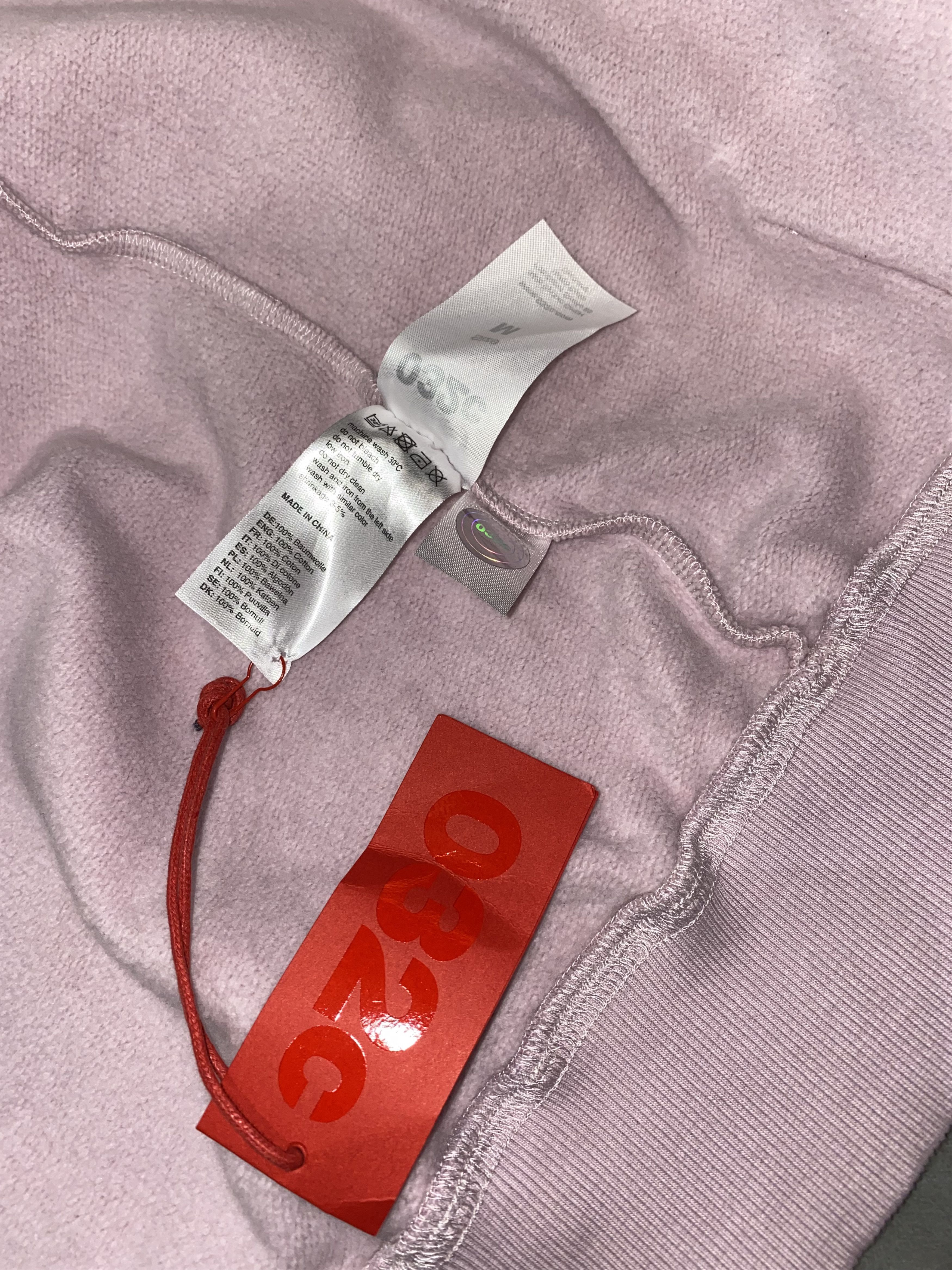 032c DSWT! 032c "System De La Mode" Pink Hoodie Size US L / EU 52-54 / 3 - 16 Thumbnail