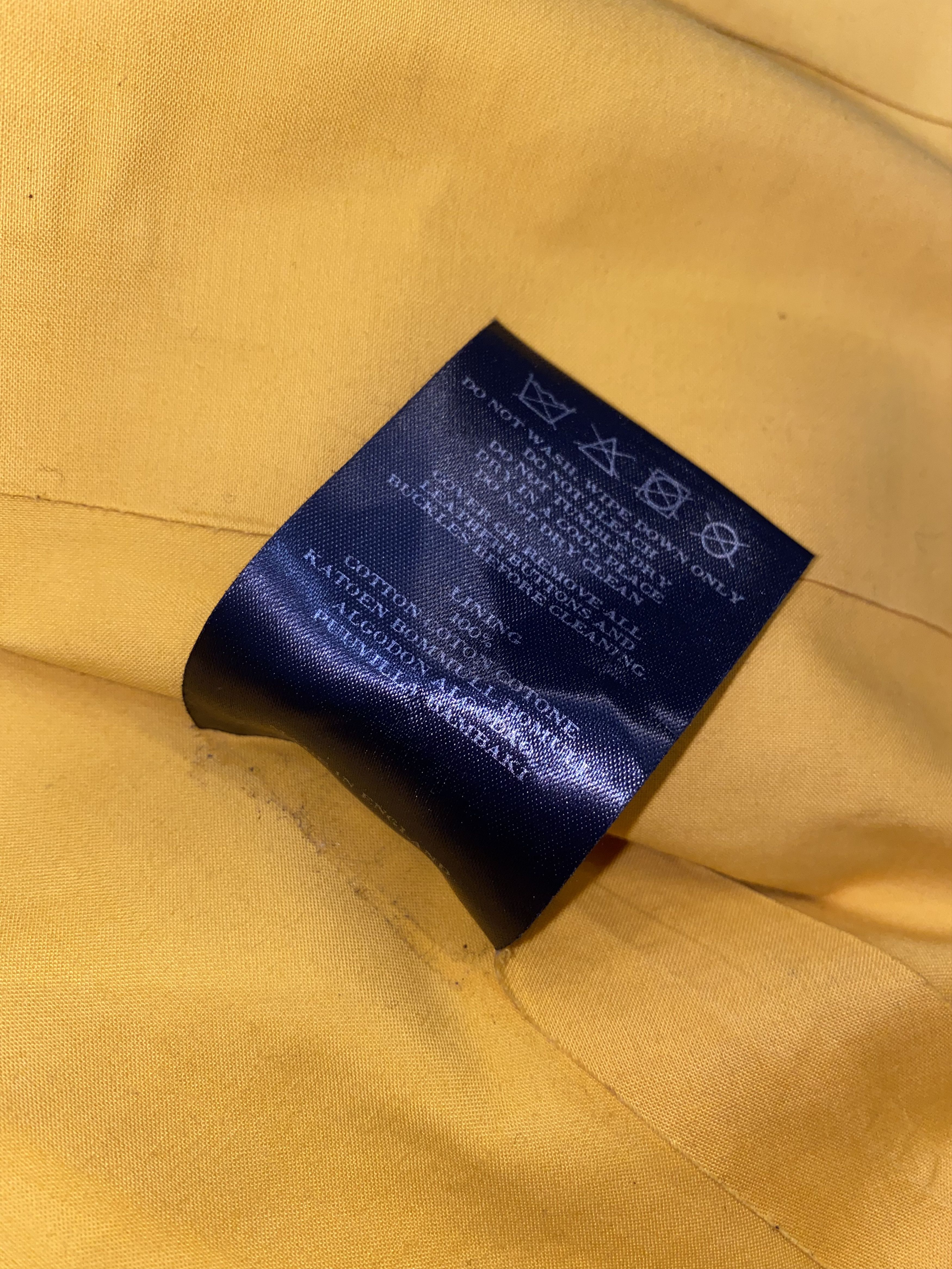 Burberry Burberry Nova Check Yellow Light Jacket Size US M / EU 48-50 / 2 - 18 Thumbnail