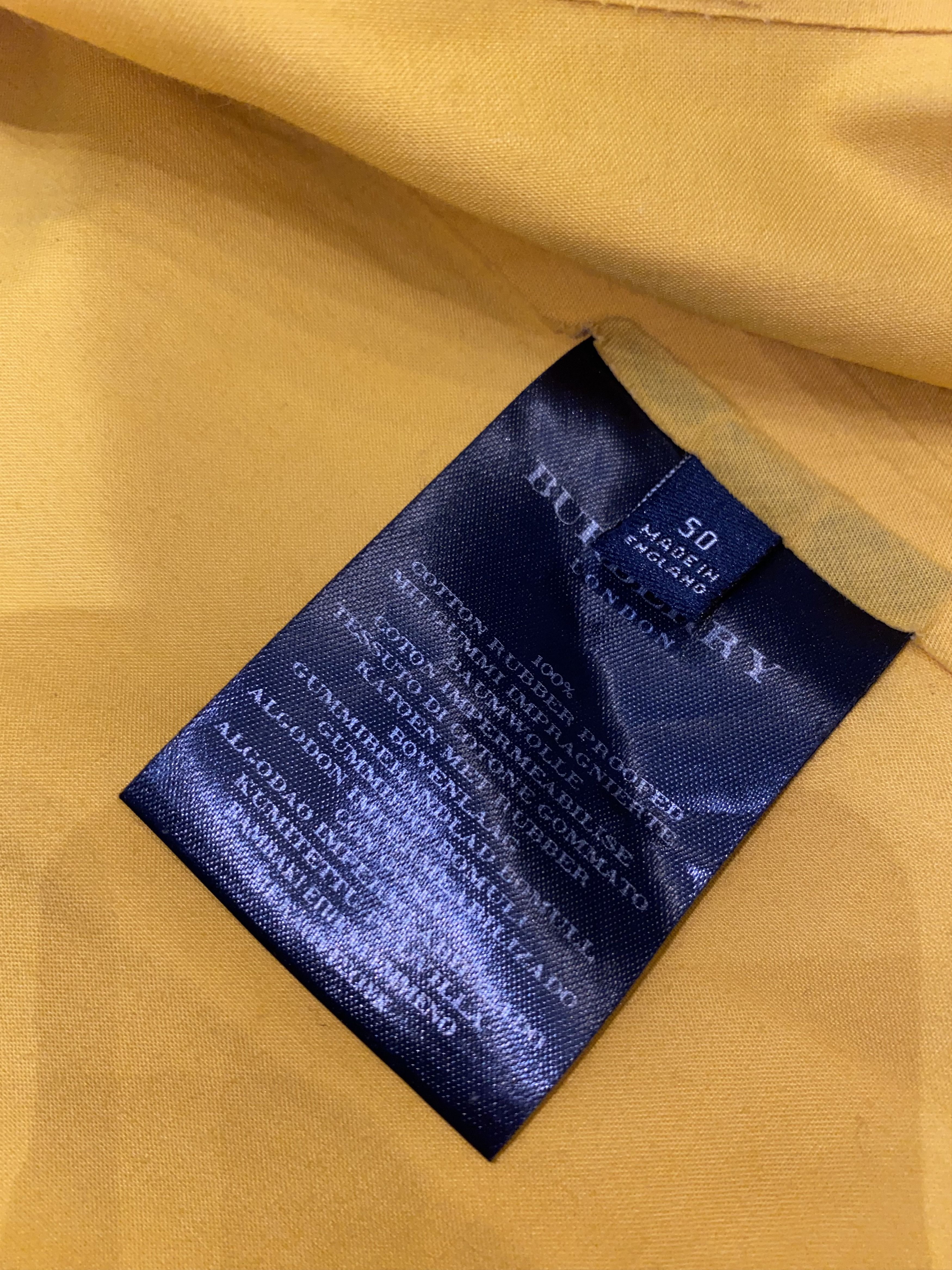 Burberry Burberry Nova Check Yellow Light Jacket Size US M / EU 48-50 / 2 - 17 Thumbnail