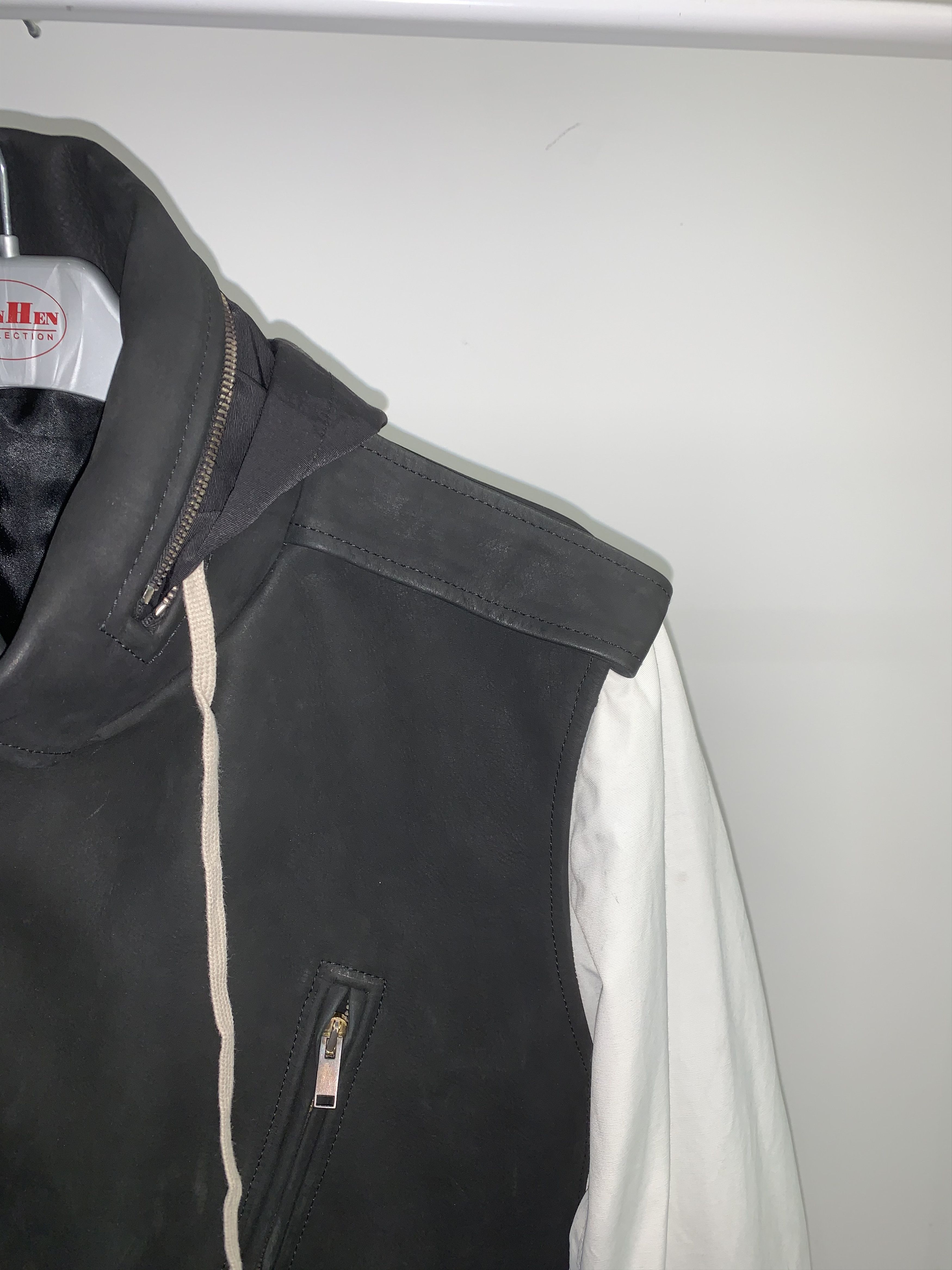 Rick Owens 2250$ RPP FW13 Plinth Stooges Biker Leather Jacket Size US L / EU 52-54 / 3 - 5 Thumbnail