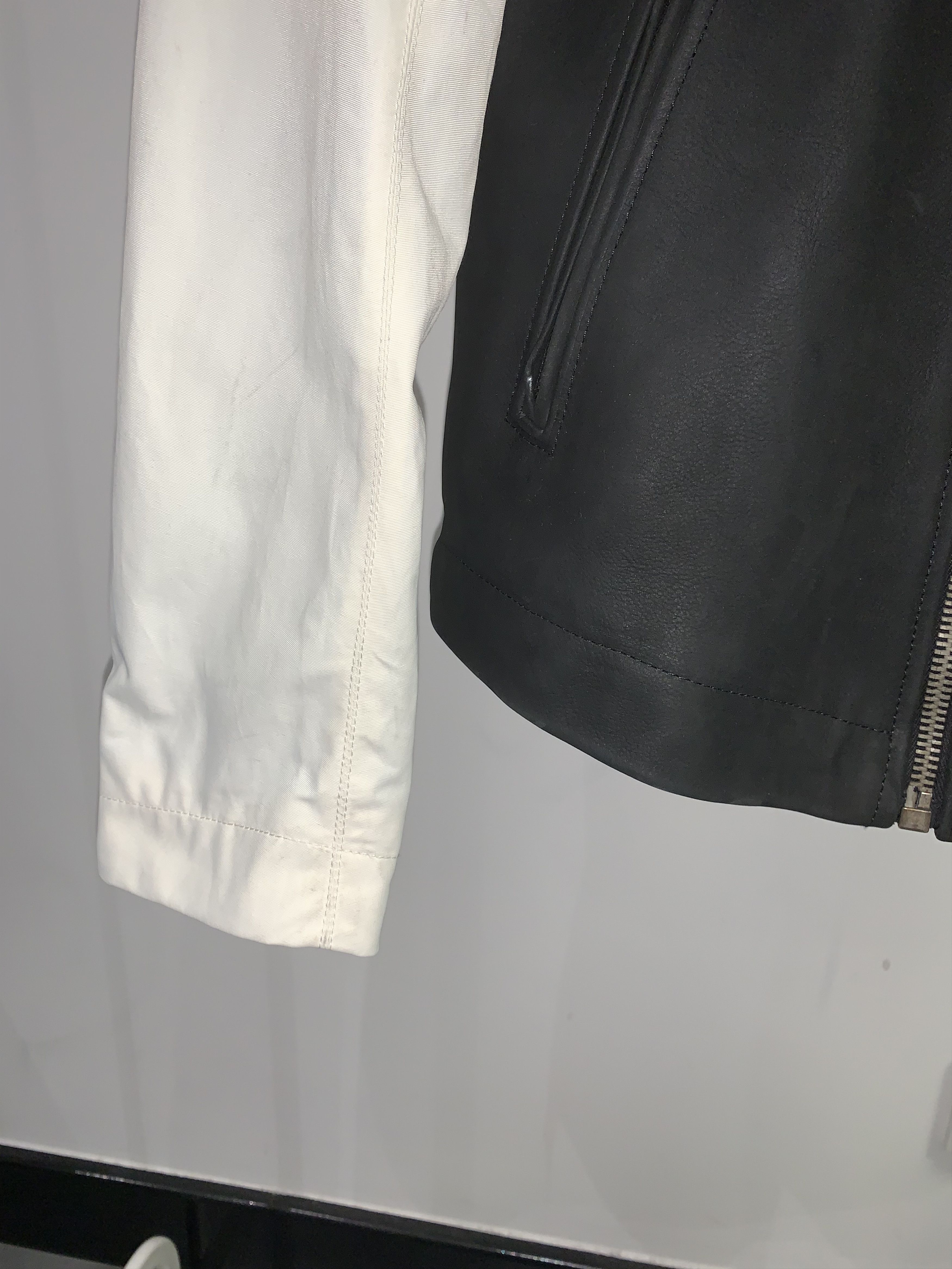 Rick Owens 2250$ RPP FW13 Plinth Stooges Biker Leather Jacket Size US L / EU 52-54 / 3 - 6 Thumbnail