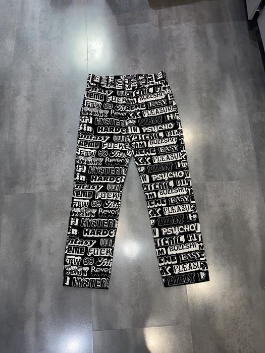 Supreme hysteric glamour pants online