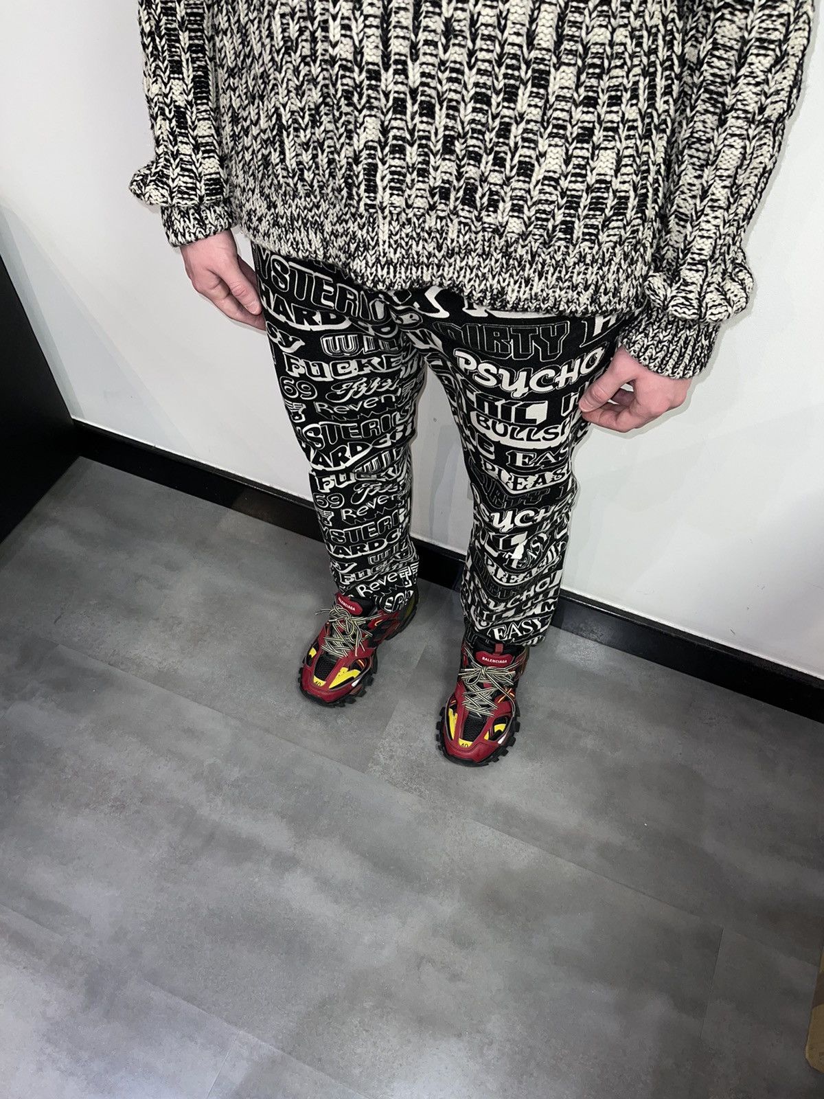 Hysteric Glamour × Supreme FW17 Supreme X Hysteric Glamour Text Work Denim Pants Size US 30 / EU 46 - 3 Thumbnail