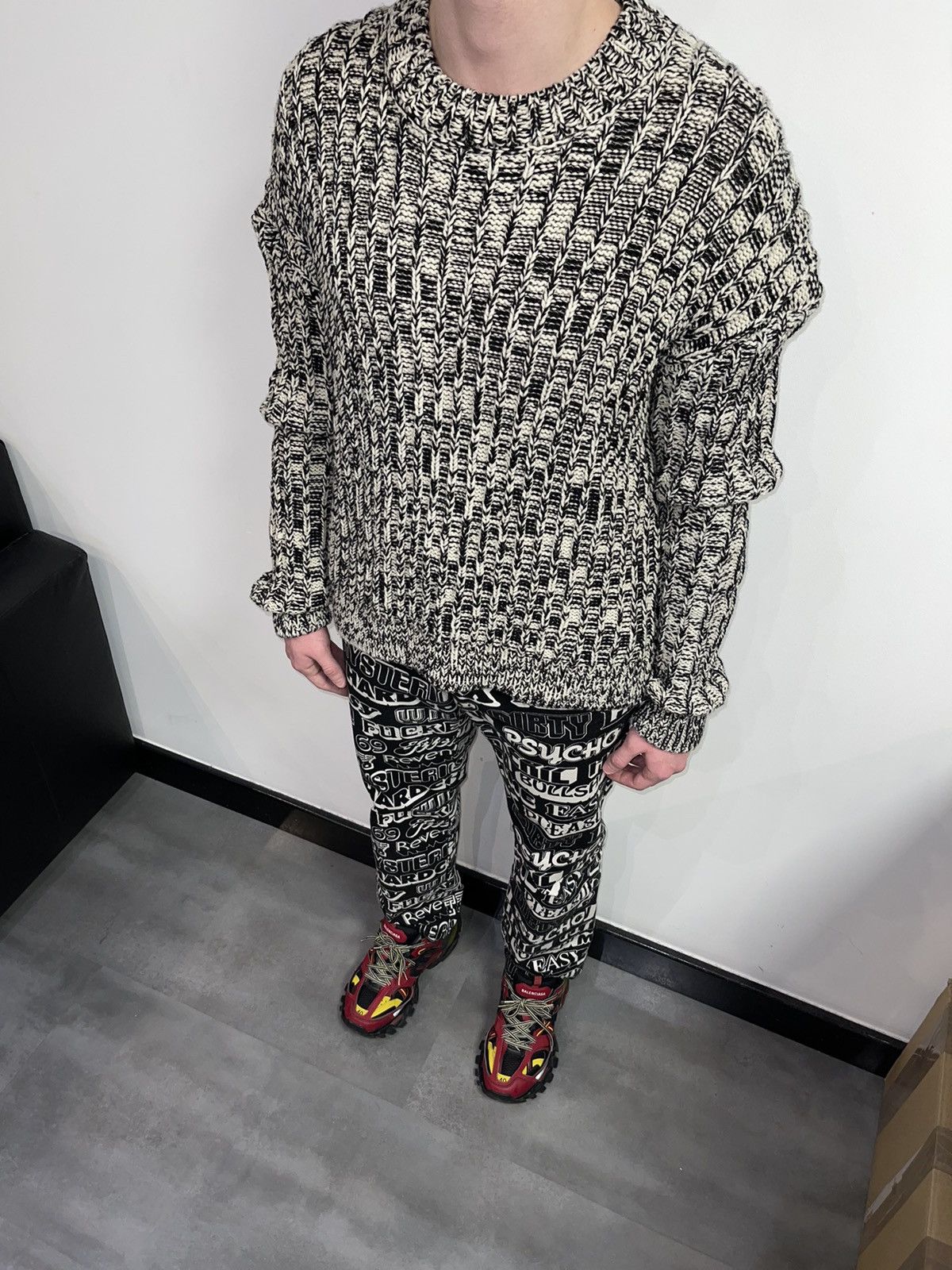 Hysteric Glamour × Supreme FW17 Supreme X Hysteric Glamour Text Work Denim Pants Size US 30 / EU 46 - 2 Thumbnail
