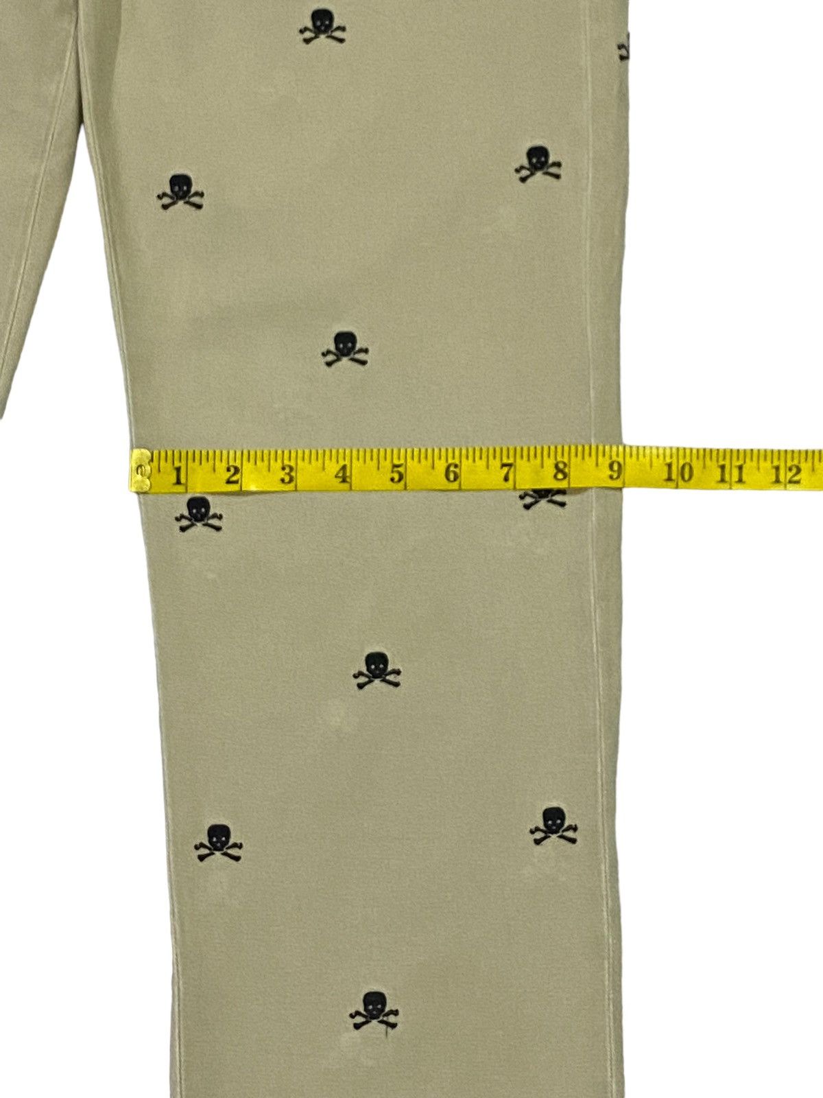 Ralph Lauren × Vintage Vintage Ralph Lauren Rugby Embroidery Skull Pants Size US 31 - 9 Thumbnail