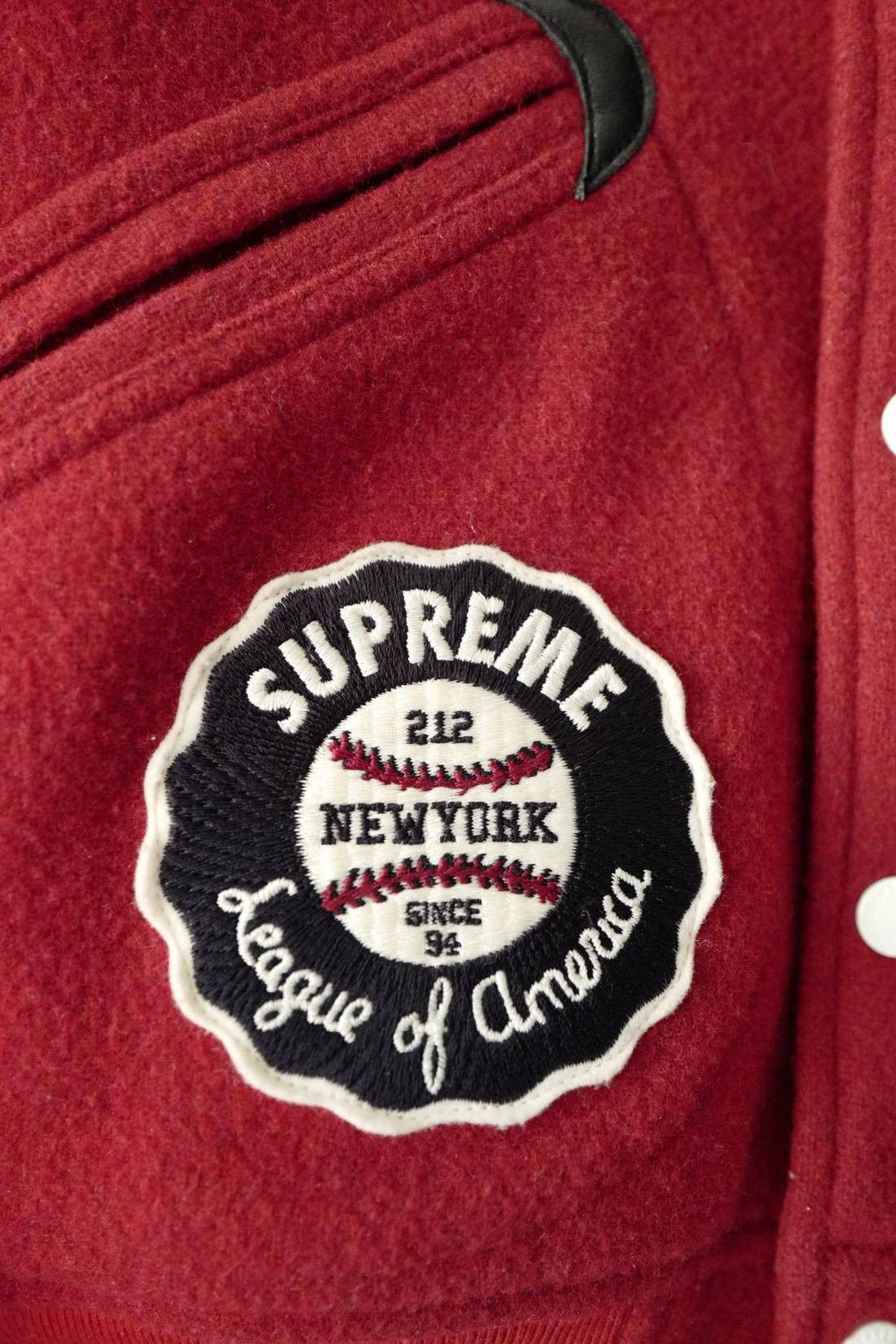 Supreme × Wtaps F/W 2009 Wtaps x Supreme Varsity Jacket Size US S / EU 44-46 / 1 - 2 Thumbnail