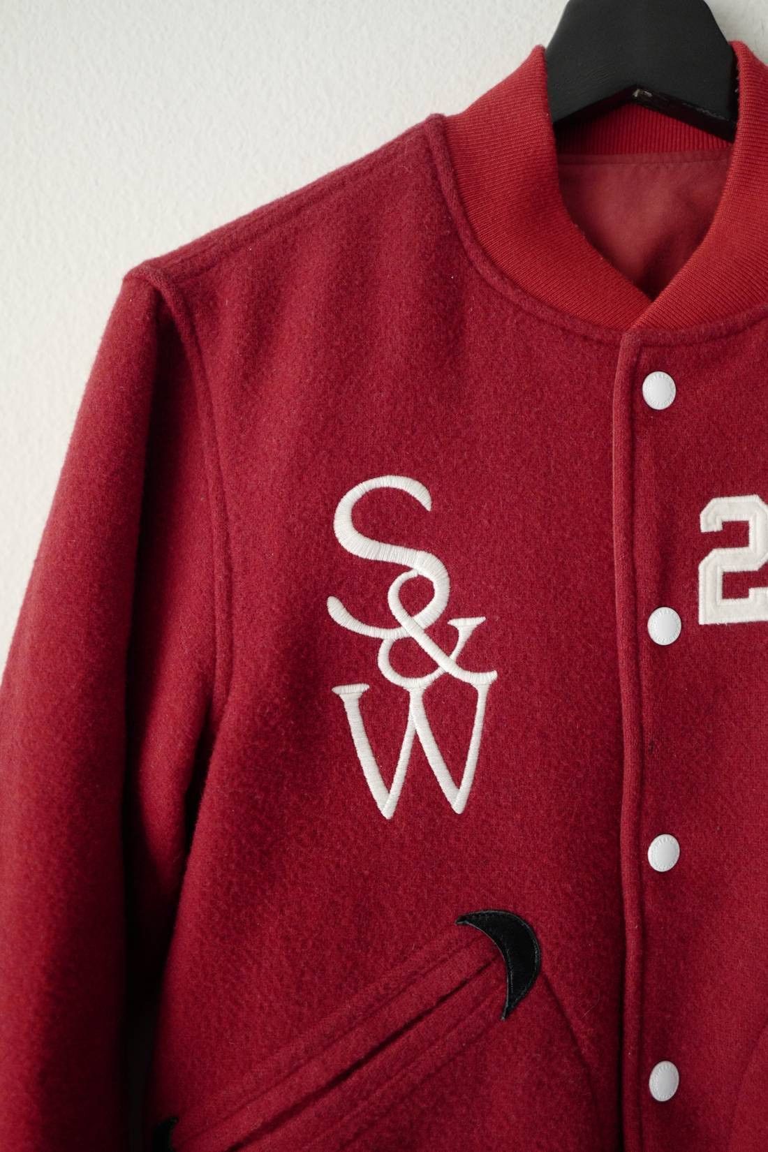 Supreme × Wtaps F/W 2009 Wtaps x Supreme Varsity Jacket Size US S / EU 44-46 / 1 - 4 Thumbnail