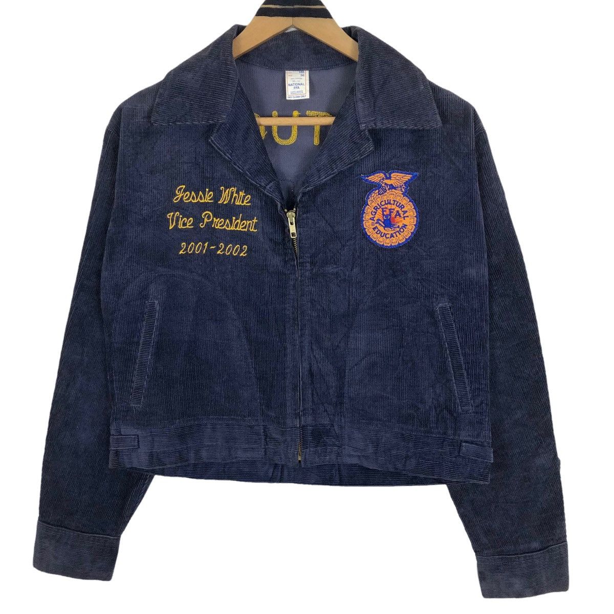 Vintage Vintage 80s Kentucky Christian County FFA Corduroy Jacket Size S / US 4 / IT 40 - 2 Thumbnail