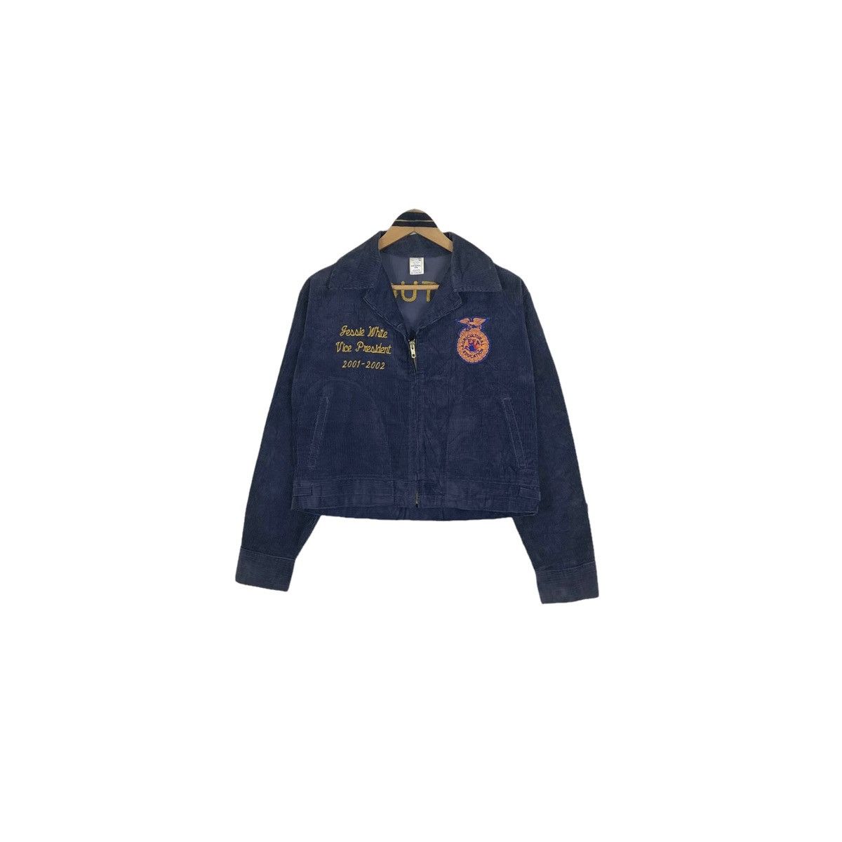 Vintage Vintage 80s Kentucky Christian County FFA Corduroy Jacket Size S / US 4 / IT 40 - 3 Thumbnail