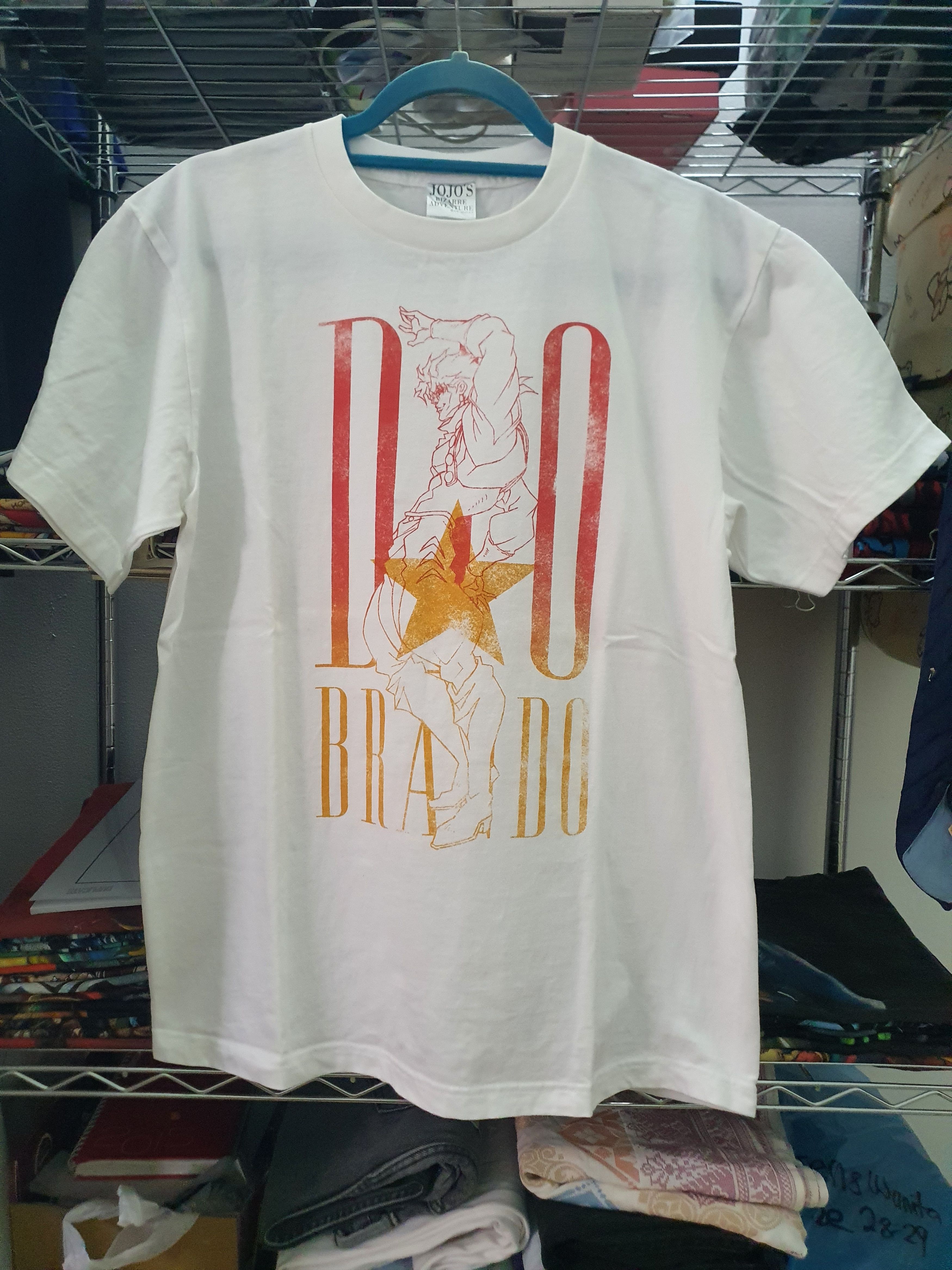 Dio Brando x Jojo Bizarre Adventure anime shirt