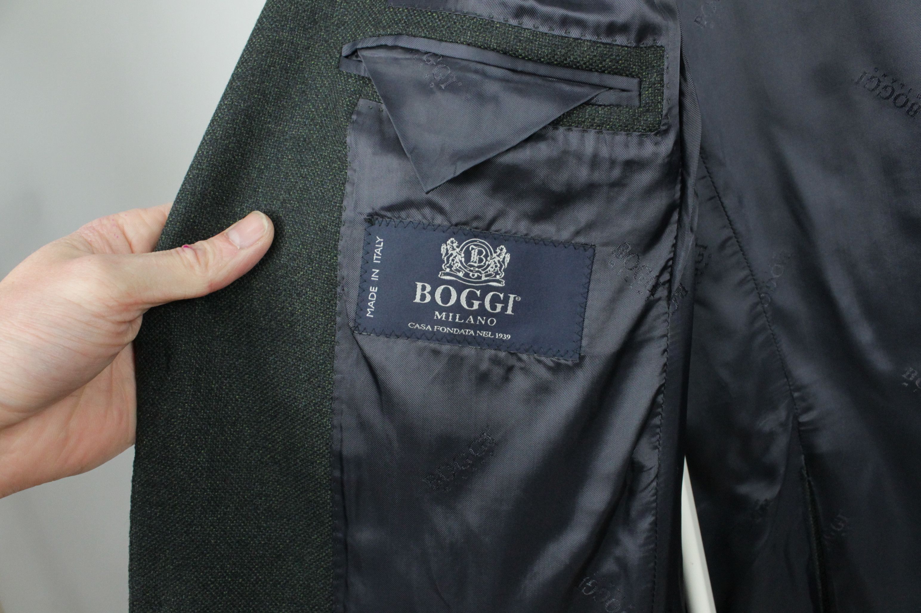 Boggi Boggi Milano REDA Wool Sport Coat Blazer Jacket Size US L / EU 52-54 / 3 - 8 Thumbnail