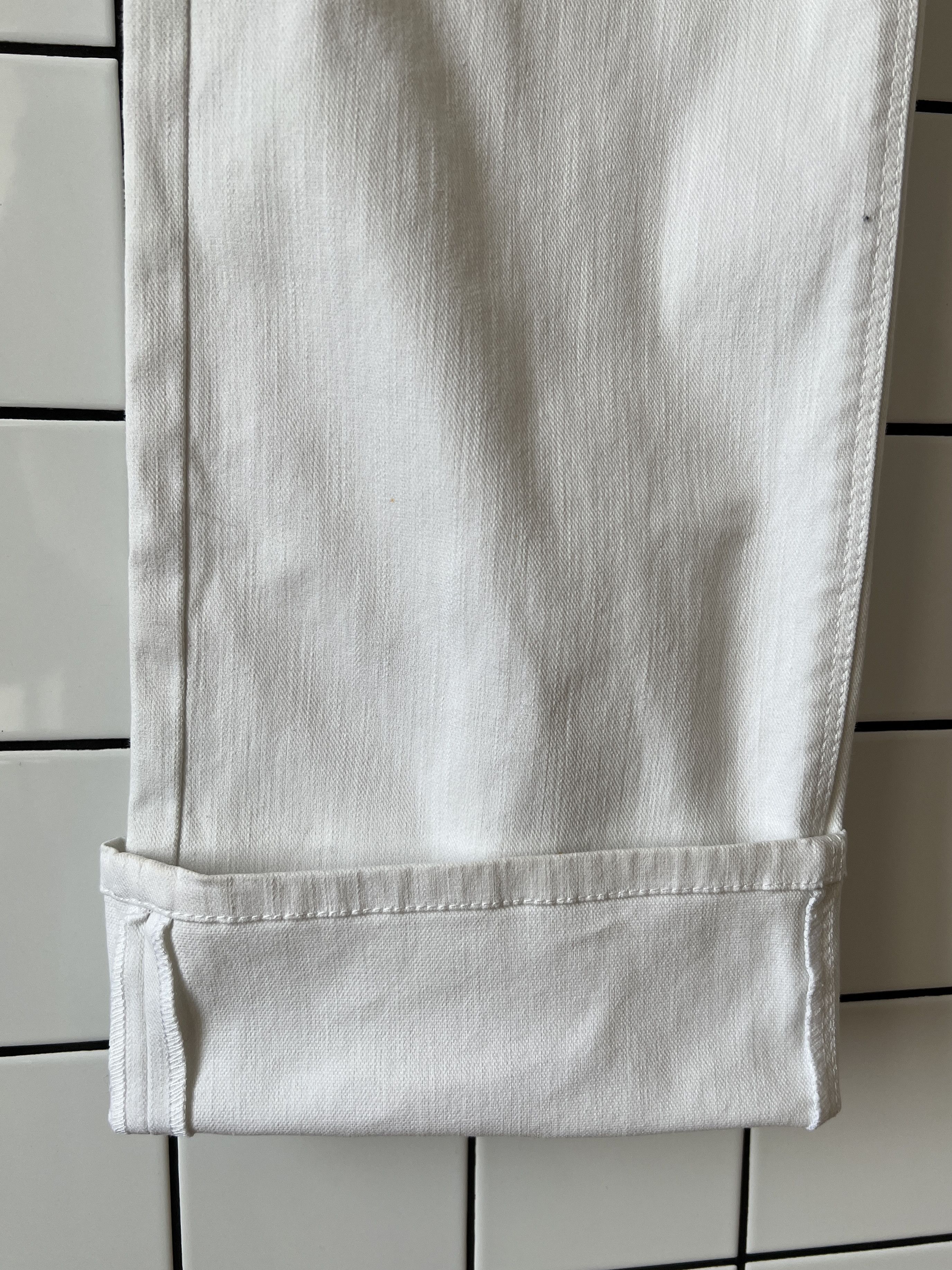 Jean × Prada PRADA Jeans White Denim pants red pants A0087 Size US 36 / EU 52 - 9 Thumbnail