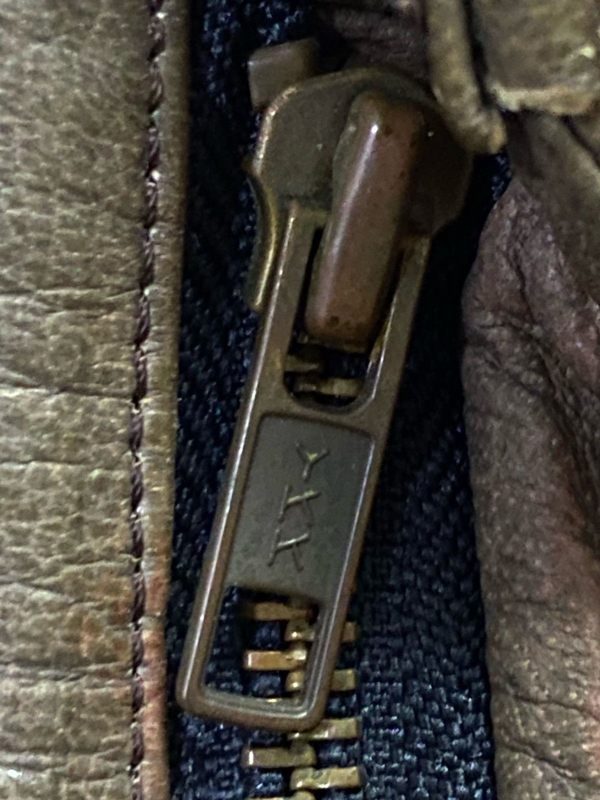 Japanese Brand Rare🔥PPFM Olive Green Leather Pants Size US 30 / EU 46 - 13 Thumbnail