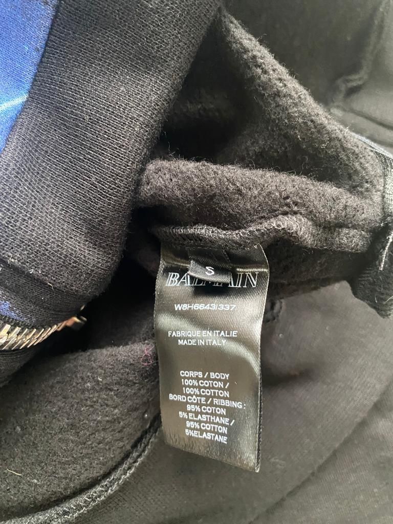 Balmain Hoodie in Black color Size US S / EU 44-46 / 1 - 13 Thumbnail