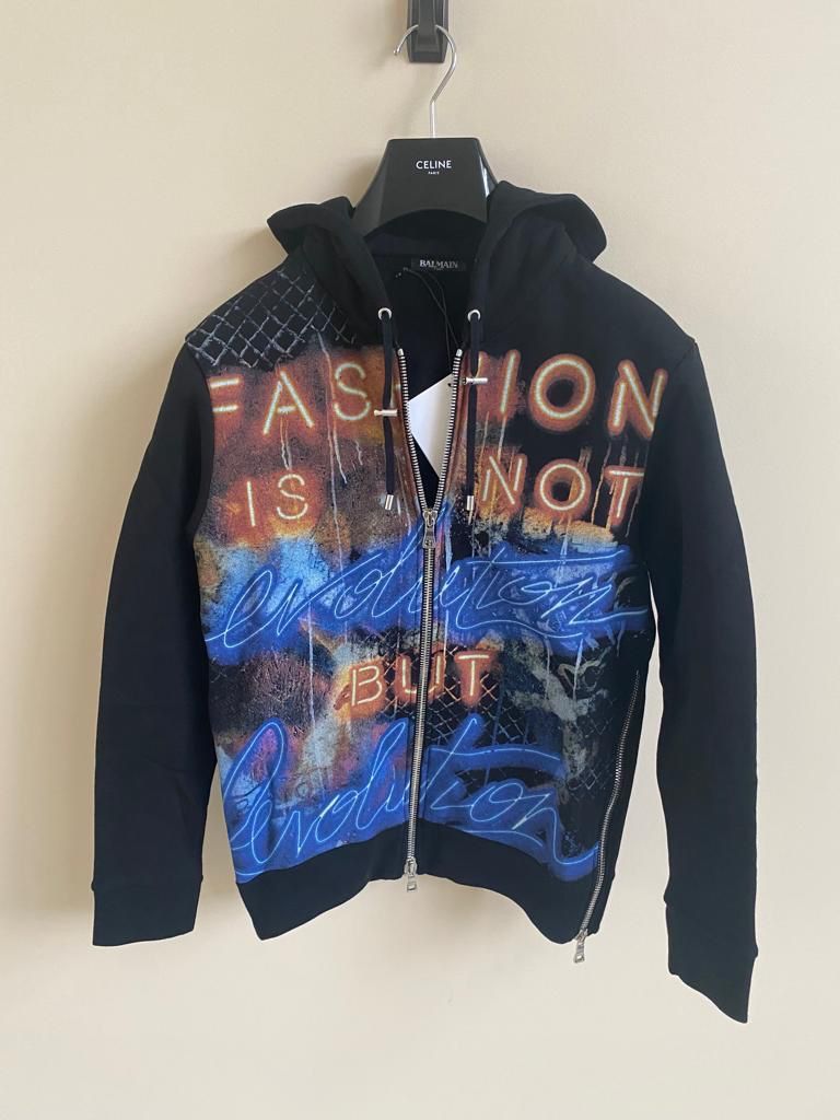 Balmain Hoodie in Black color Size US S / EU 44-46 / 1 - 3 Thumbnail