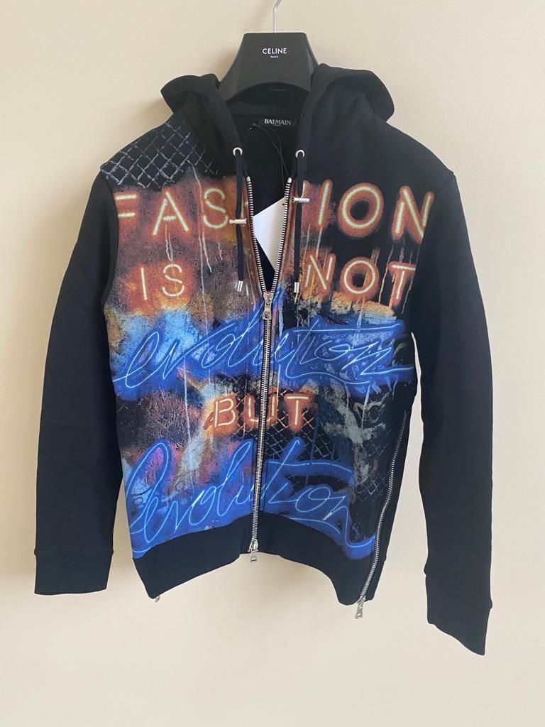 Balmain Hoodie in Black color Size US S / EU 44-46 / 1 - 9 Thumbnail