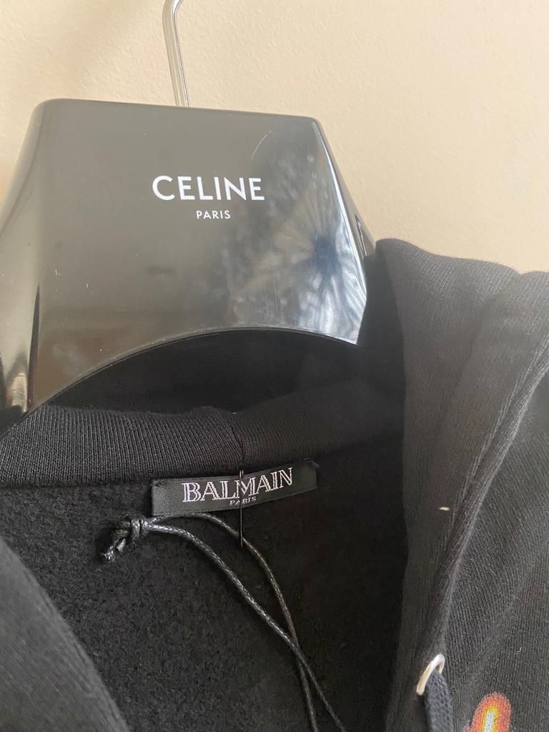 Balmain Hoodie in Black color Size US S / EU 44-46 / 1 - 8 Thumbnail