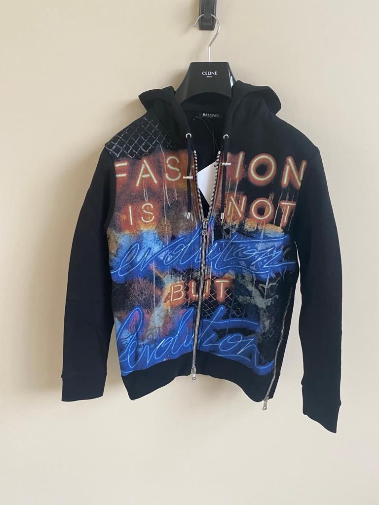 Balmain Hoodie in Black color Size US S / EU 44-46 / 1 - 17 Thumbnail