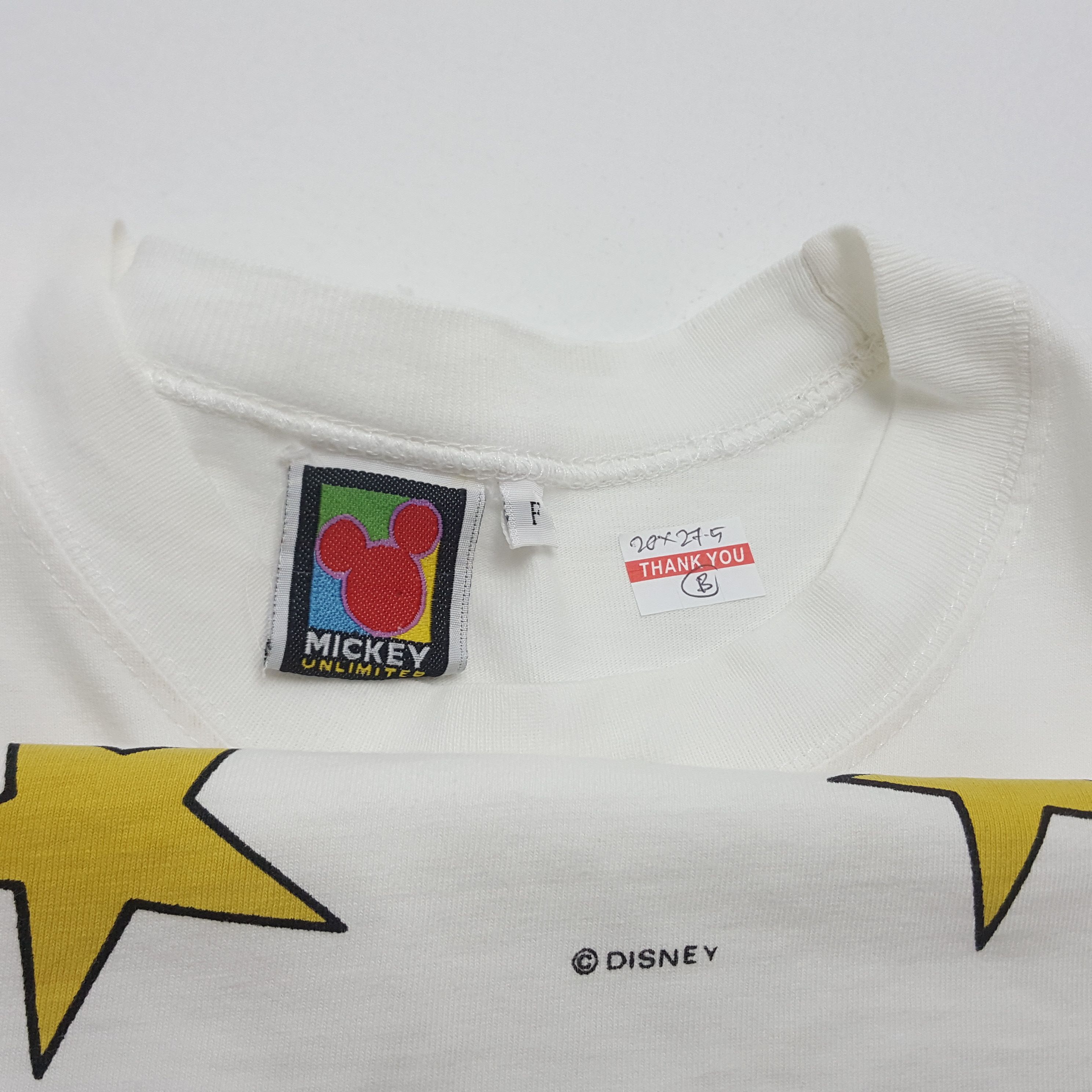 Disney × Mickey Mouse × Vintage Vintage MICKEY MOUSE Disney's Nice Design T-Shirt Size US M / EU 48-50 / 2 - 4 Thumbnail