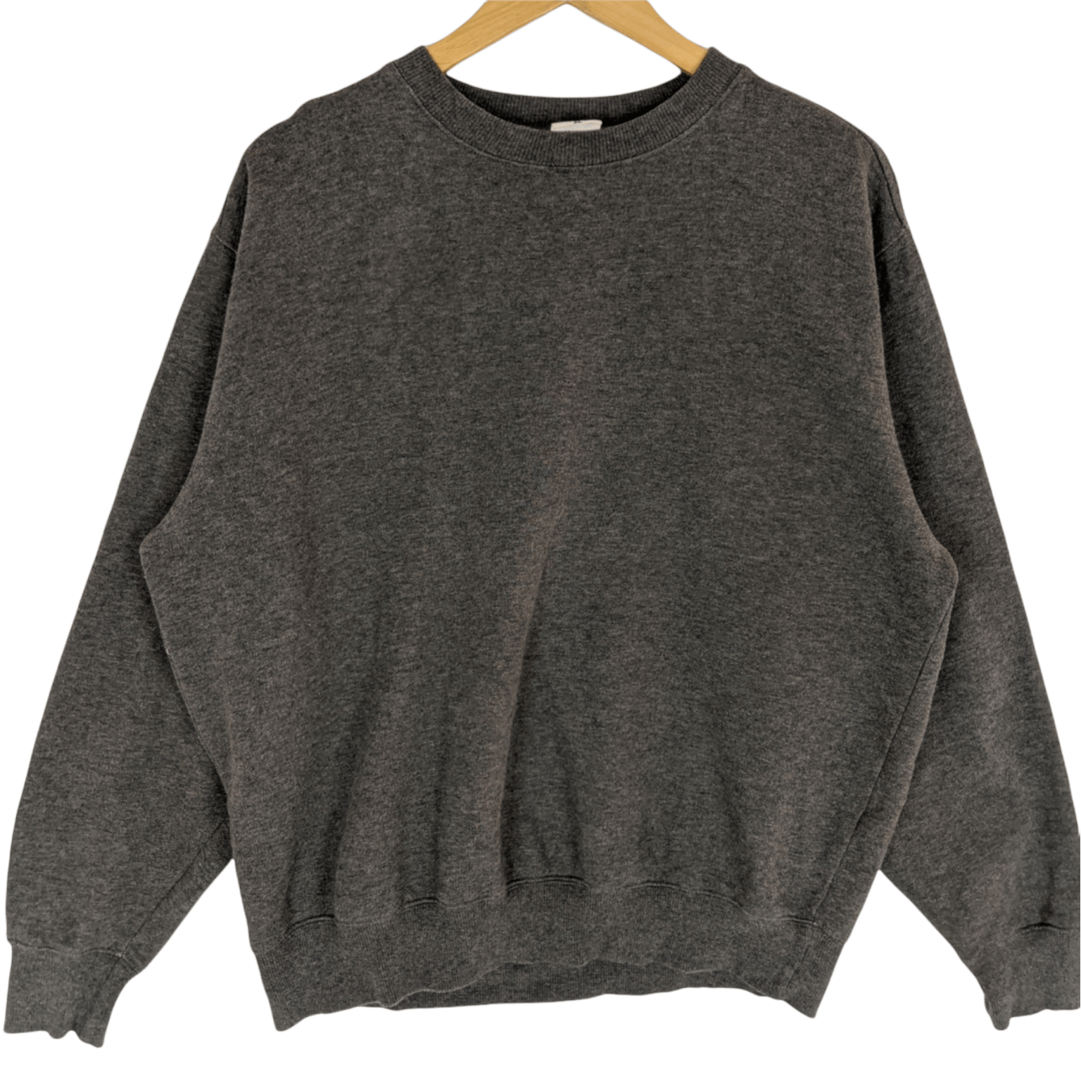 Hanes Vintage HANES Plain Jumper Sweatshirt Size US XL / EU 56 / 4 - 2 Thumbnail