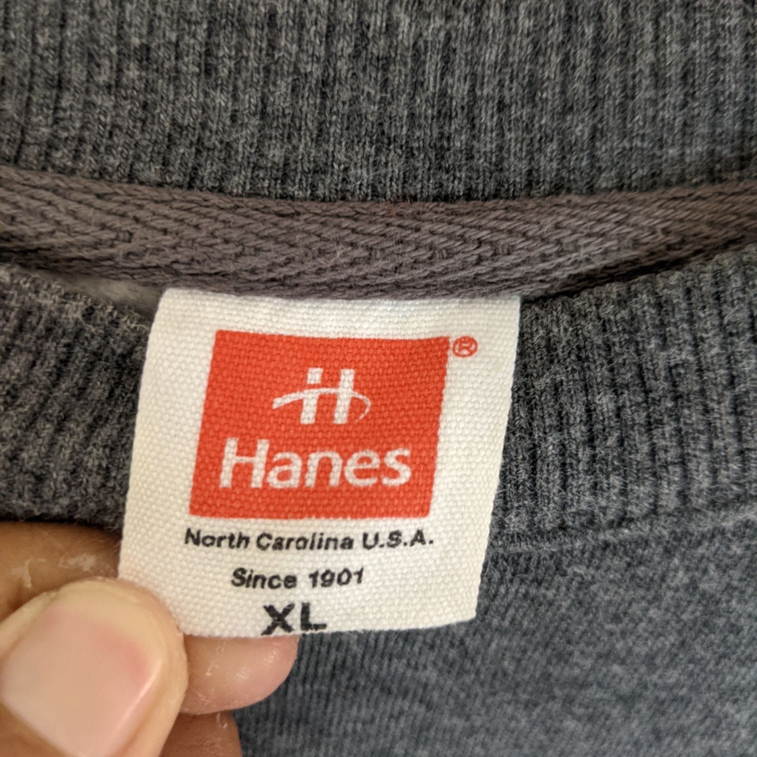 Hanes Vintage HANES Plain Jumper Sweatshirt Size US XL / EU 56 / 4 - 7 Thumbnail