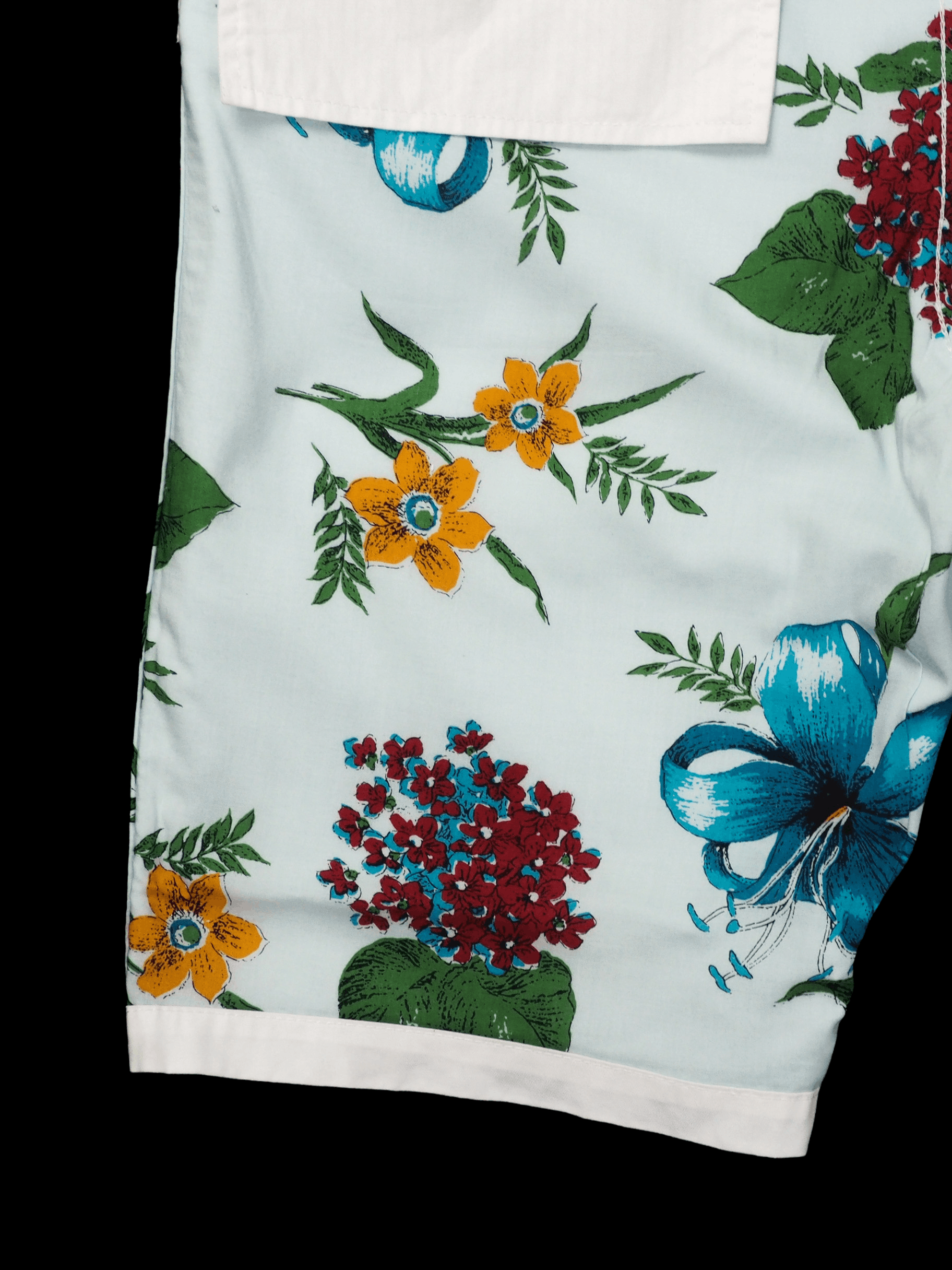 Comme des Garcons × Junya Watanabe S/S 14 Hawaiian Floral Rayon Shorts Pants Size US 32 / EU 48 - 10 Thumbnail