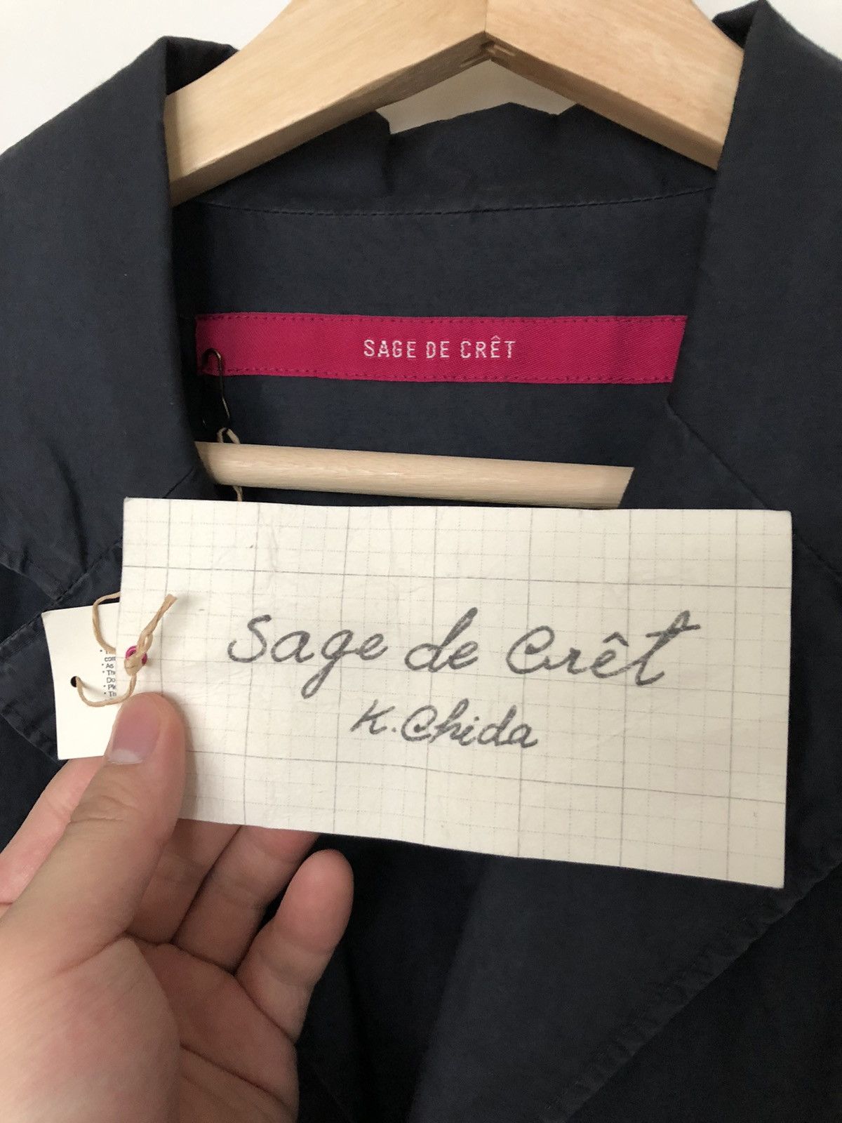 Sage De Cret Cotton shirt jacket Size US L / EU 52-54 / 3 - 6 Thumbnail