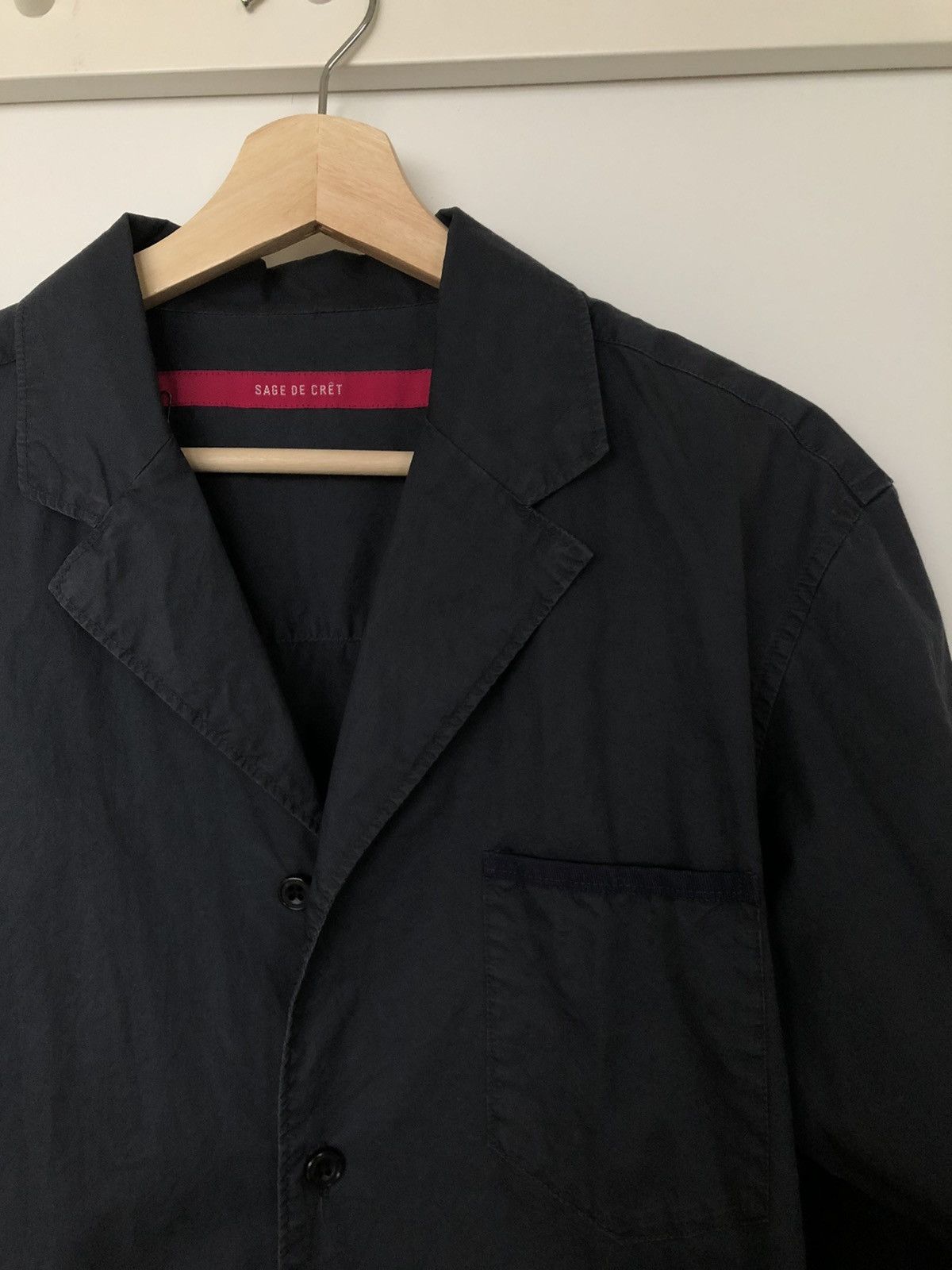 Sage De Cret Cotton shirt jacket Size US L / EU 52-54 / 3 - 3 Thumbnail
