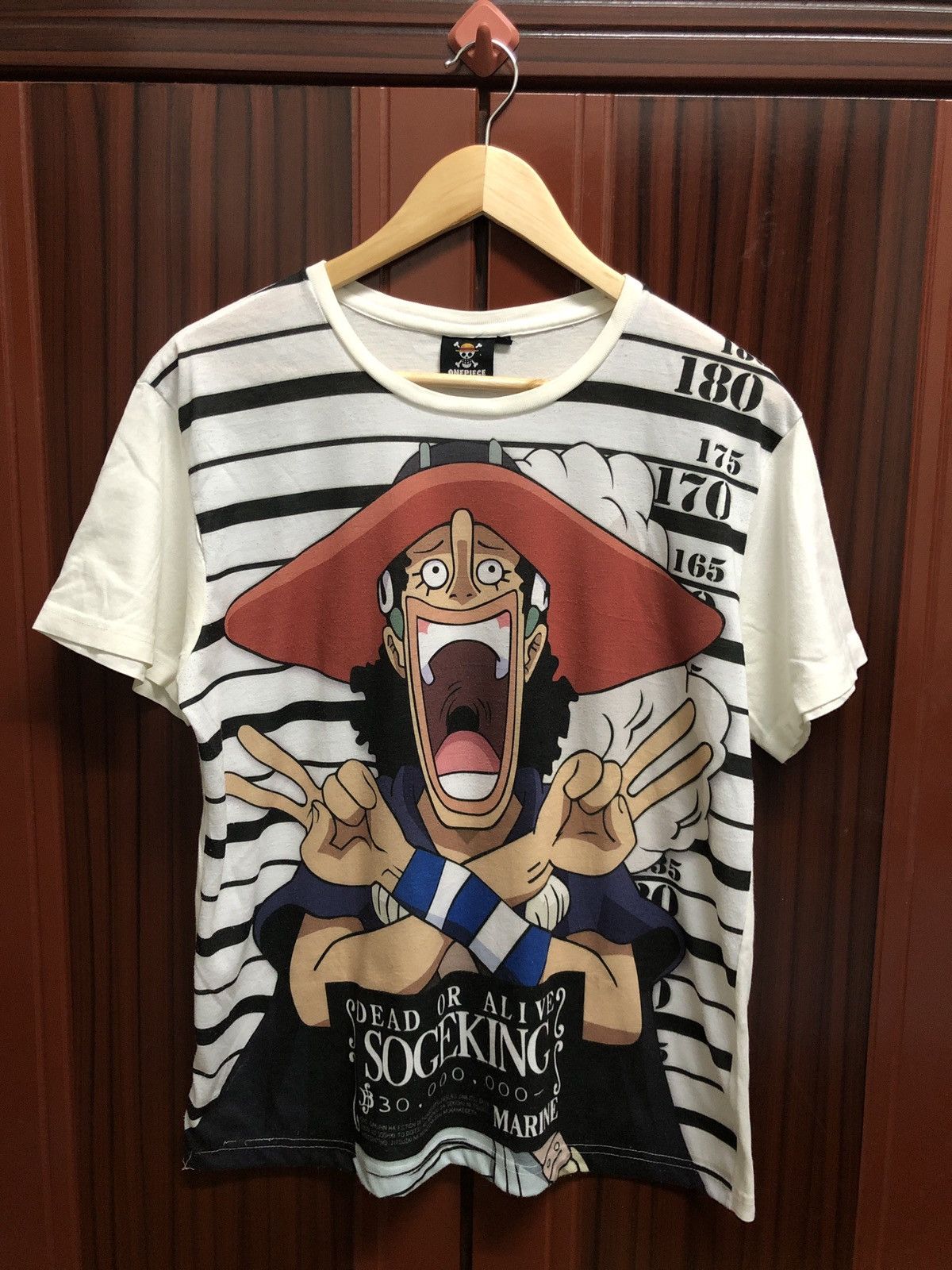 Anime Anime Onepiece Dead Or Alive Sogeking Marine Poster Wanted Size US M / EU 48-50 / 2 - 1 Thumbnail