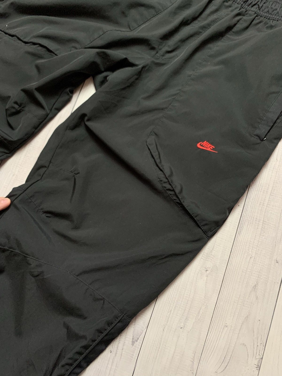 Nike × Vintage Vintage Nike Air drill pants big logo rare joggers size XL Size US 36 / EU 52 - 6 Thumbnail