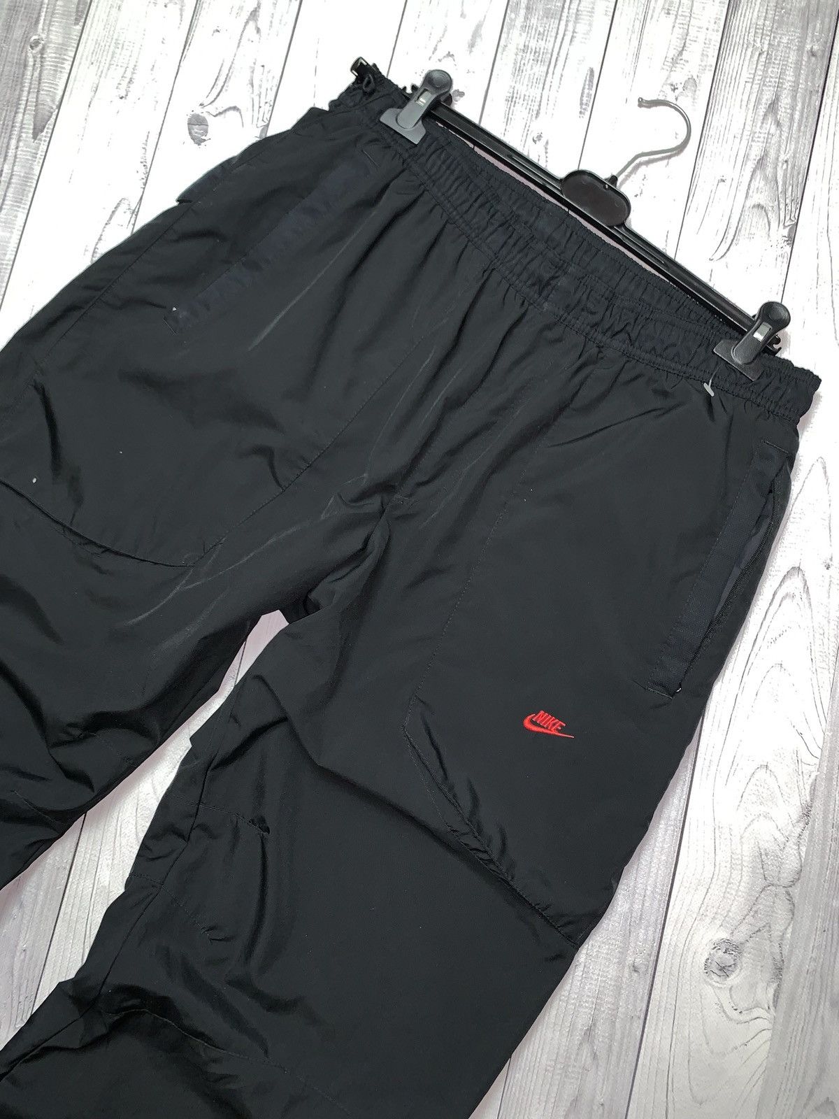 Nike × Vintage Vintage Nike Air drill pants big logo rare joggers size XL Size US 36 / EU 52 - 4 Thumbnail