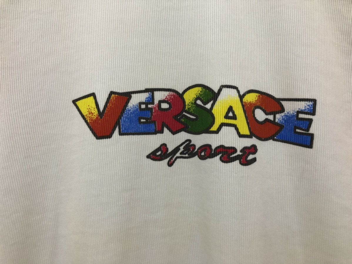 Versace Vintage Versace Sport Spell Out Rainbow Made Italy Size US M / EU 48-50 / 2 - 7 Thumbnail