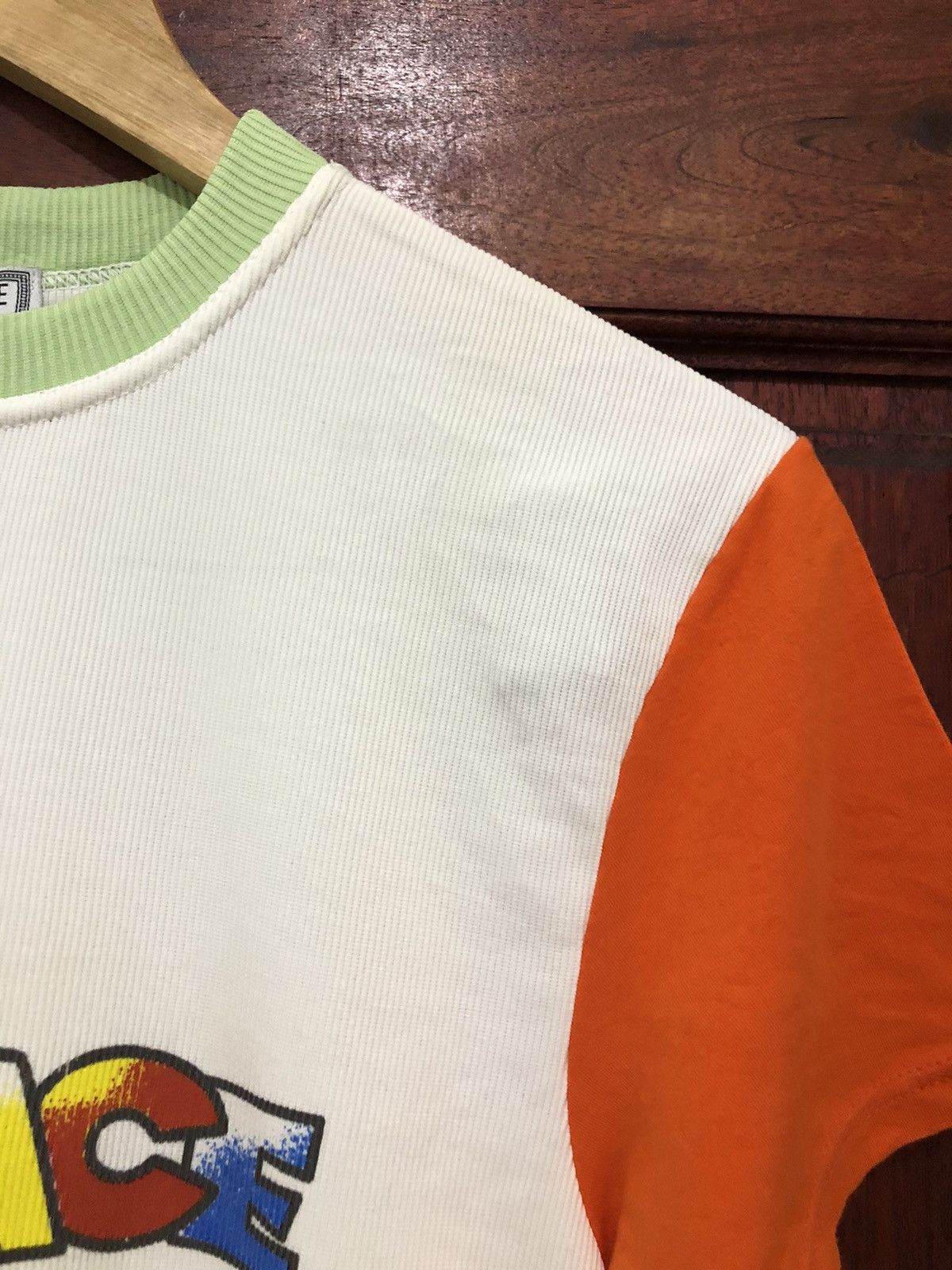 Versace Vintage Versace Sport Spell Out Rainbow Made Italy Size US M / EU 48-50 / 2 - 5 Thumbnail