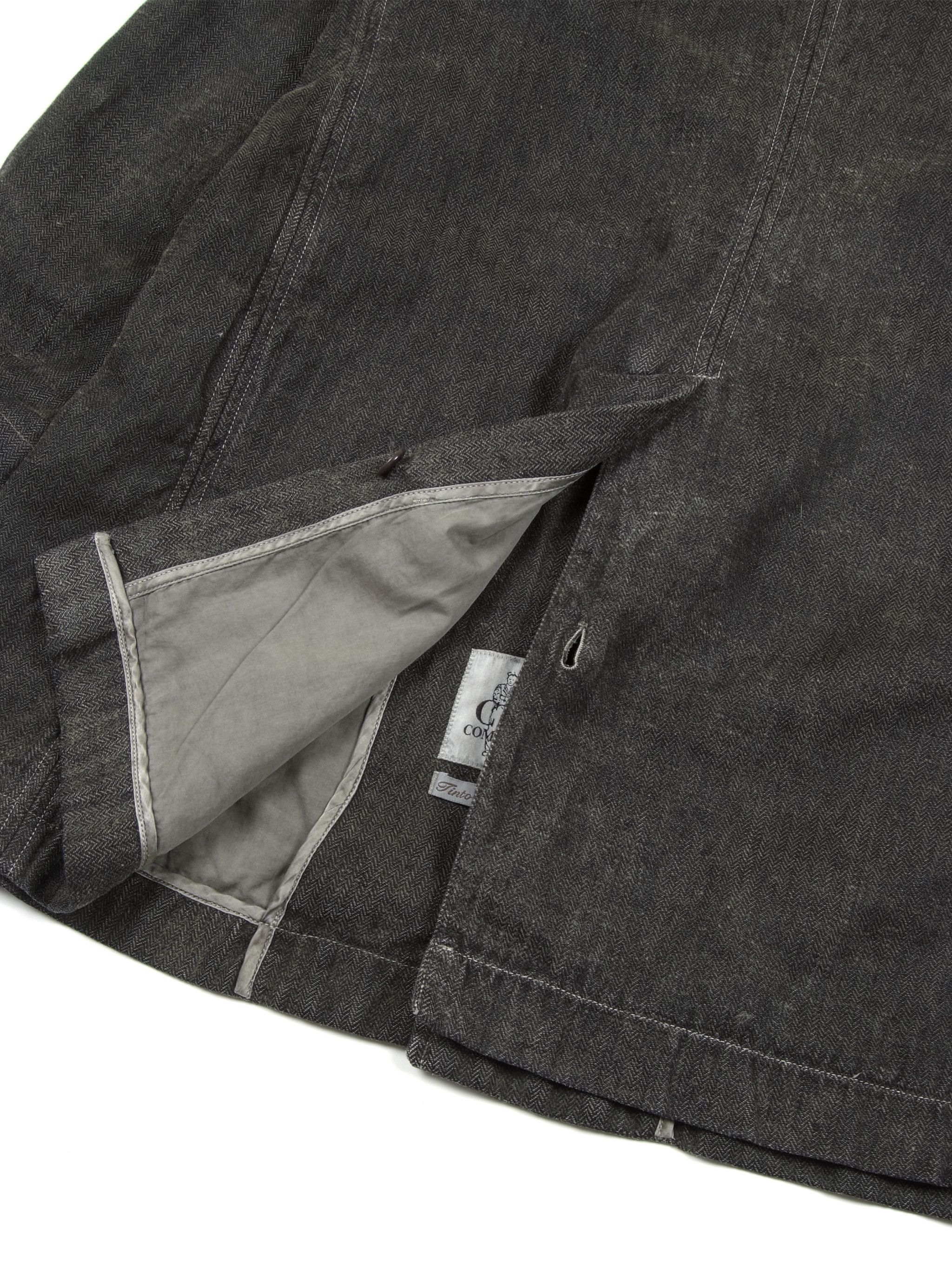 C.P. Company × Stone Island × Vintage Vintage C.P. Company Tinto Terra Linen Trench Coat Jacket Size US L / EU 52-54 / 3 - 6 Thumbnail