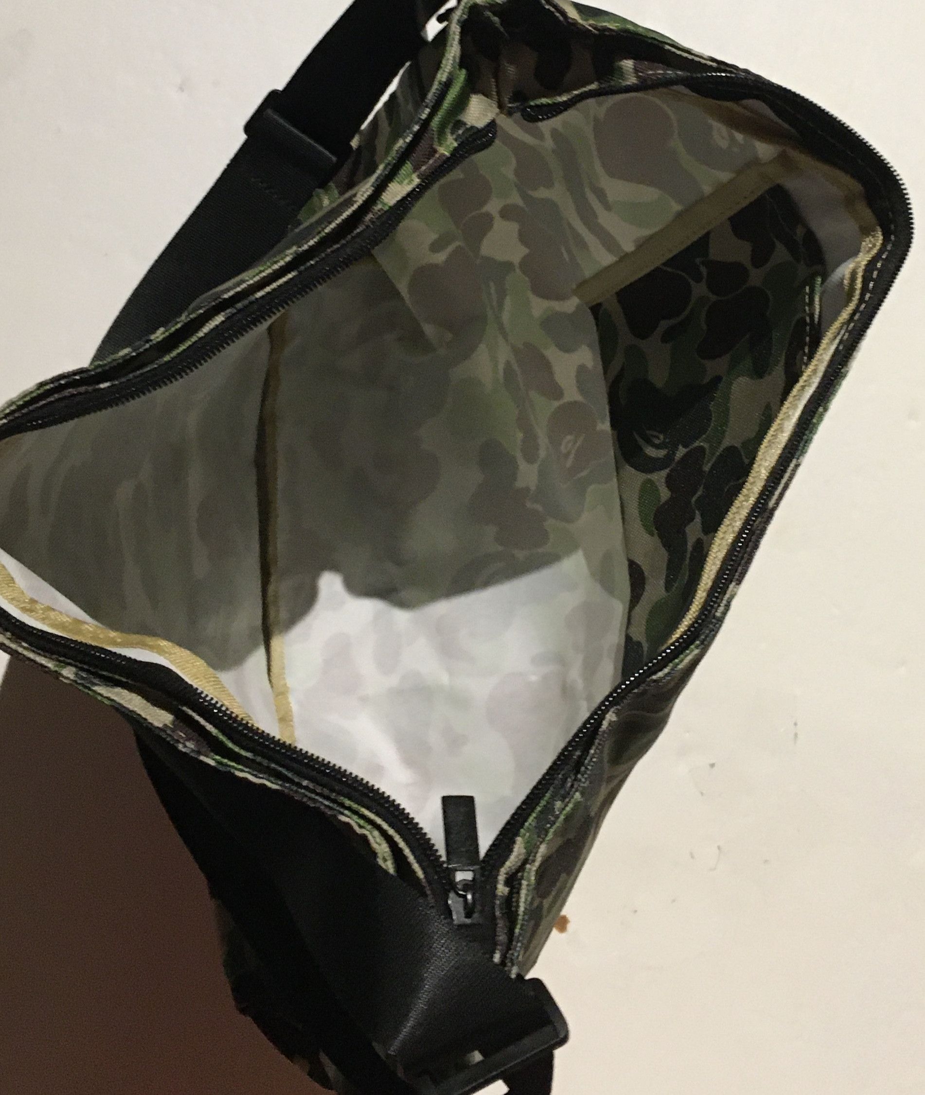 Bape camo shoulder tote carry bag