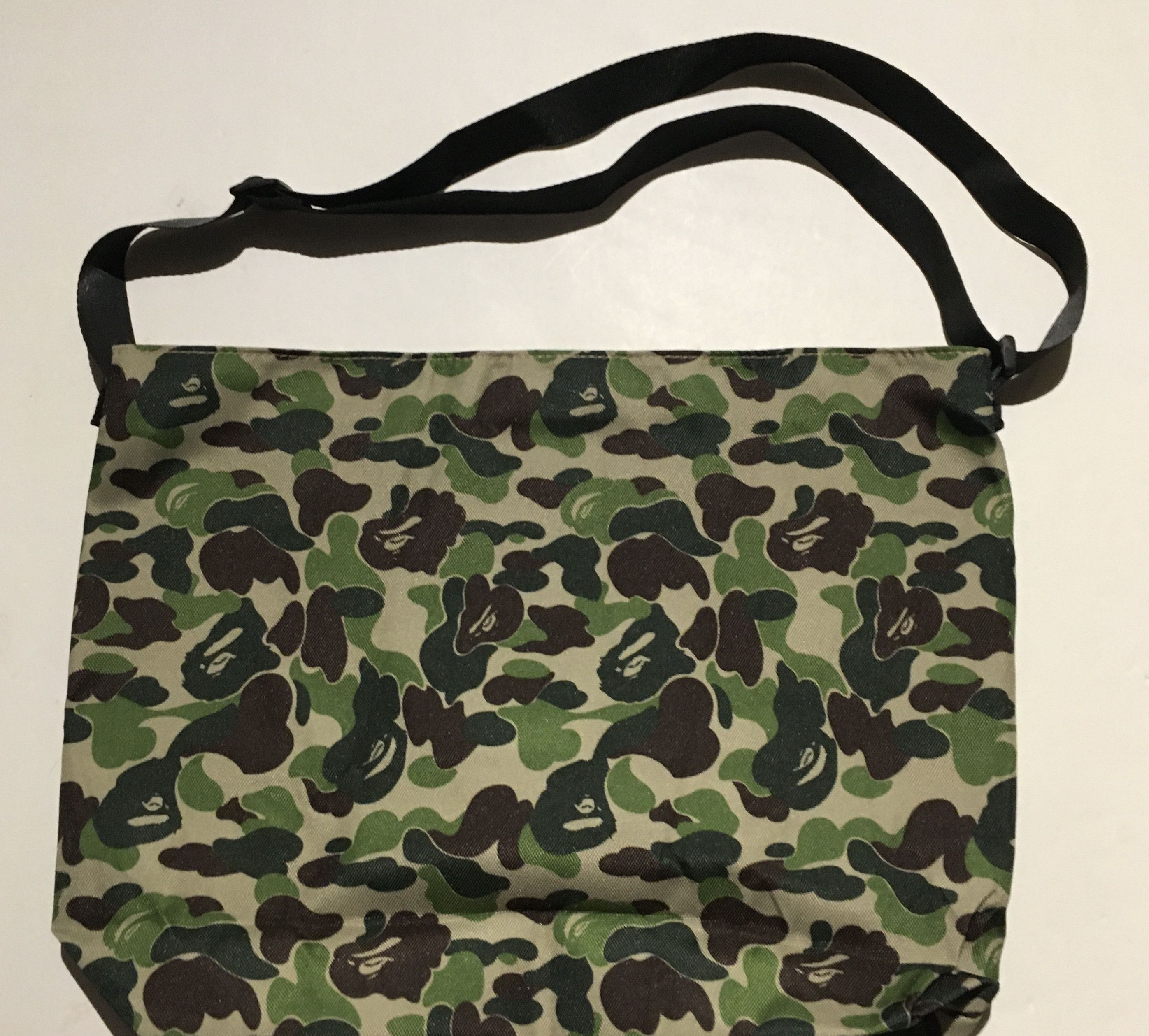 Bape camo shoulder tote carry bag