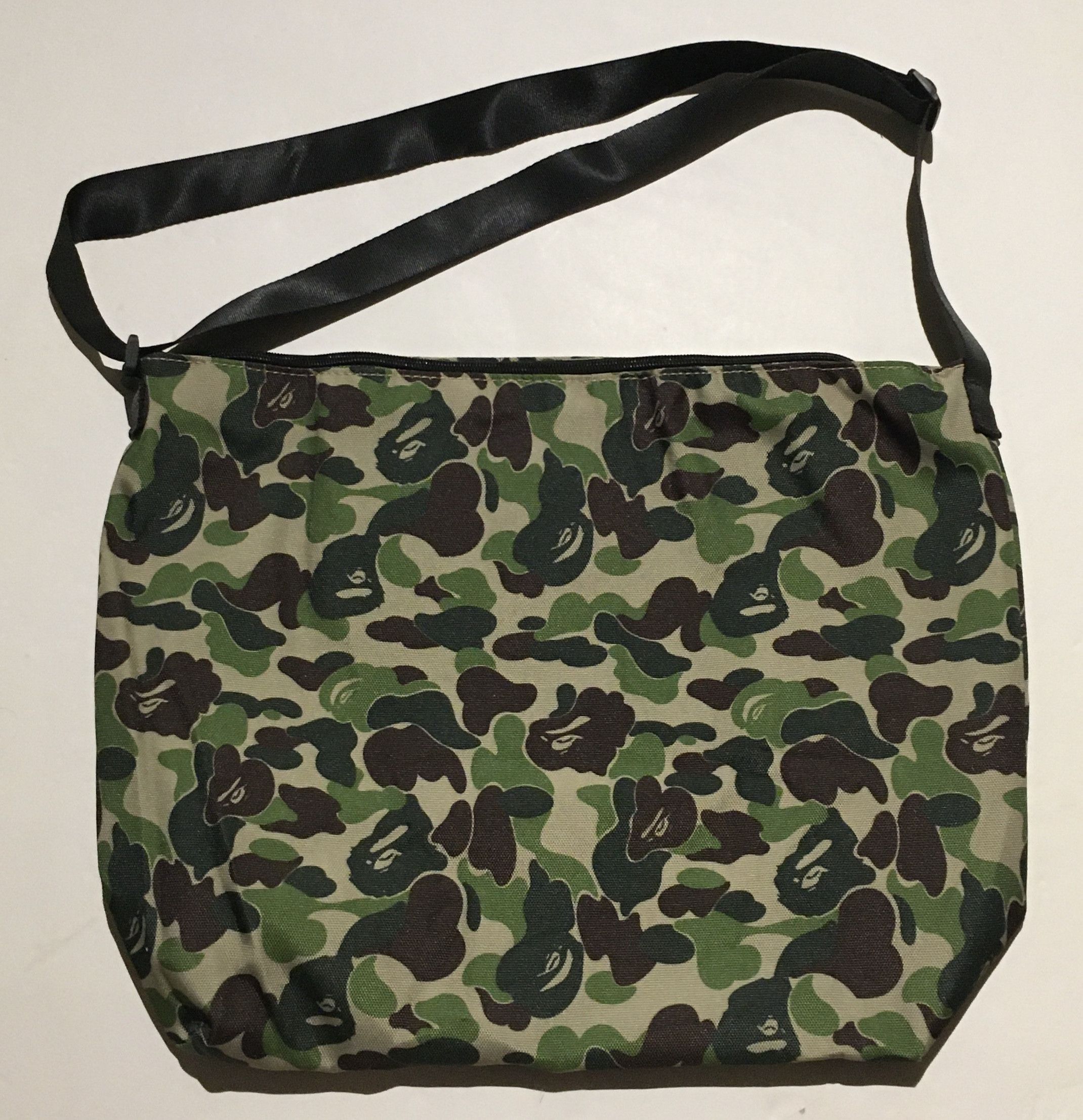 Bape camo shoulder tote carry bag