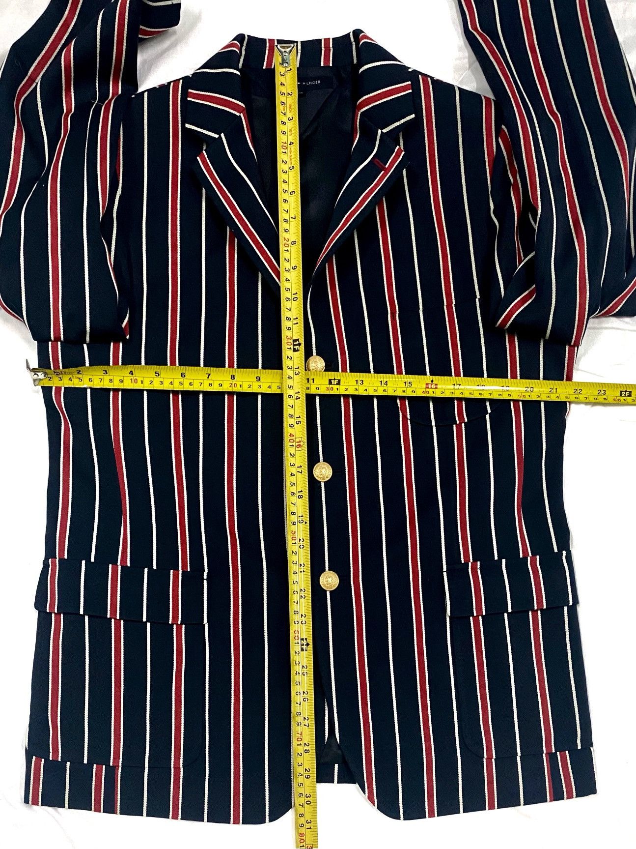 Designer × Tommy Hilfiger VTG TOMMY HILFIGER LUXURY STRIPED DESIGN MIX COLOURS Size US M / EU 48-50 / 2 - 22 Thumbnail