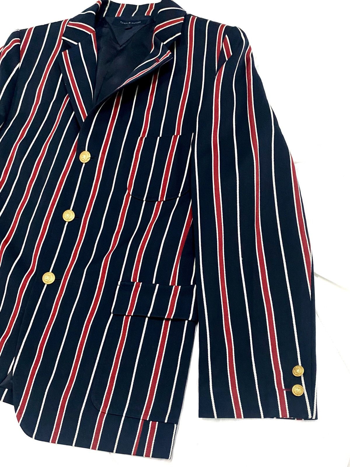 Designer × Tommy Hilfiger VTG TOMMY HILFIGER LUXURY STRIPED DESIGN MIX COLOURS Size US M / EU 48-50 / 2 - 9 Thumbnail
