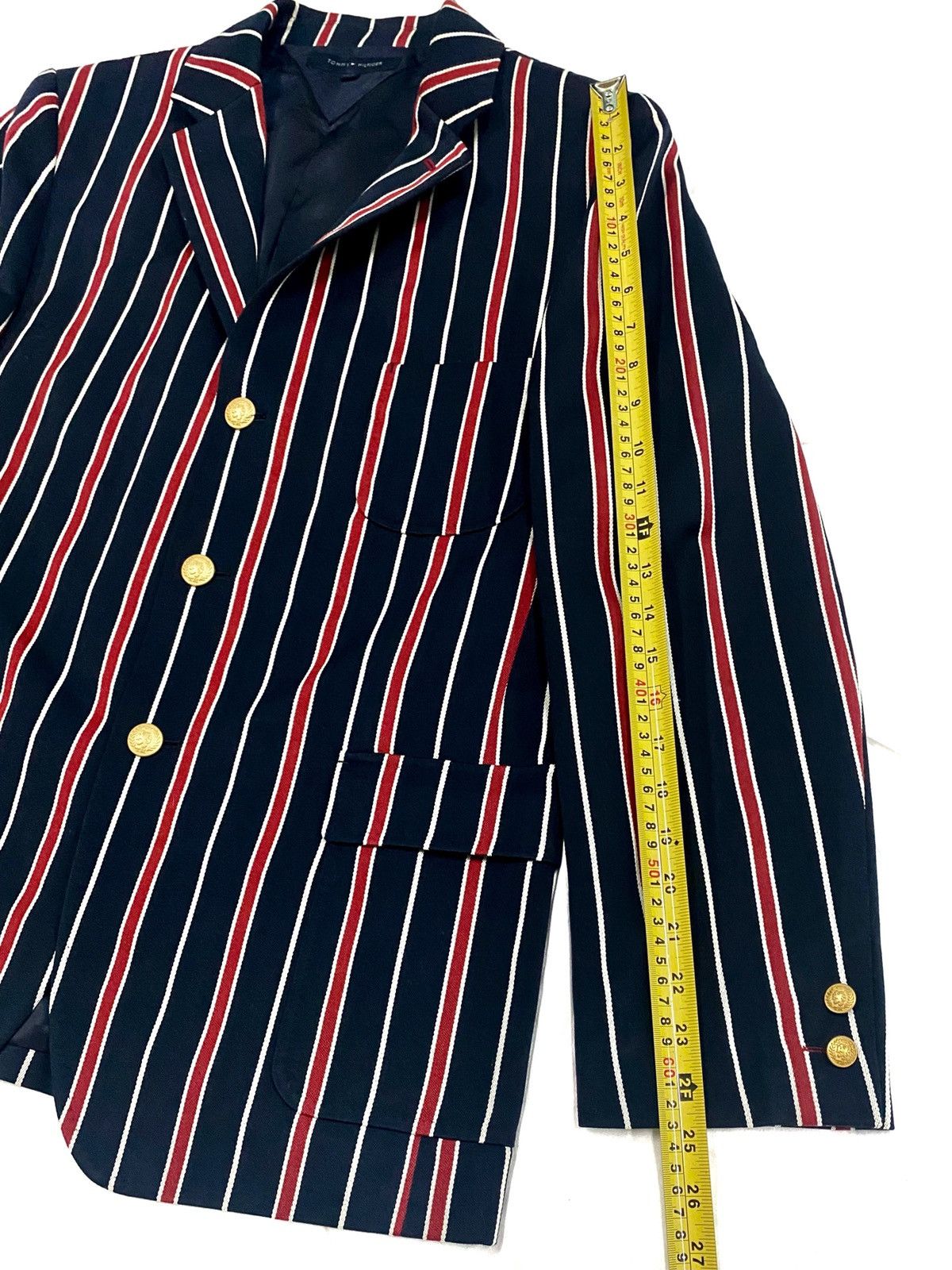 Designer × Tommy Hilfiger VTG TOMMY HILFIGER LUXURY STRIPED DESIGN MIX COLOURS Size US M / EU 48-50 / 2 - 23 Thumbnail