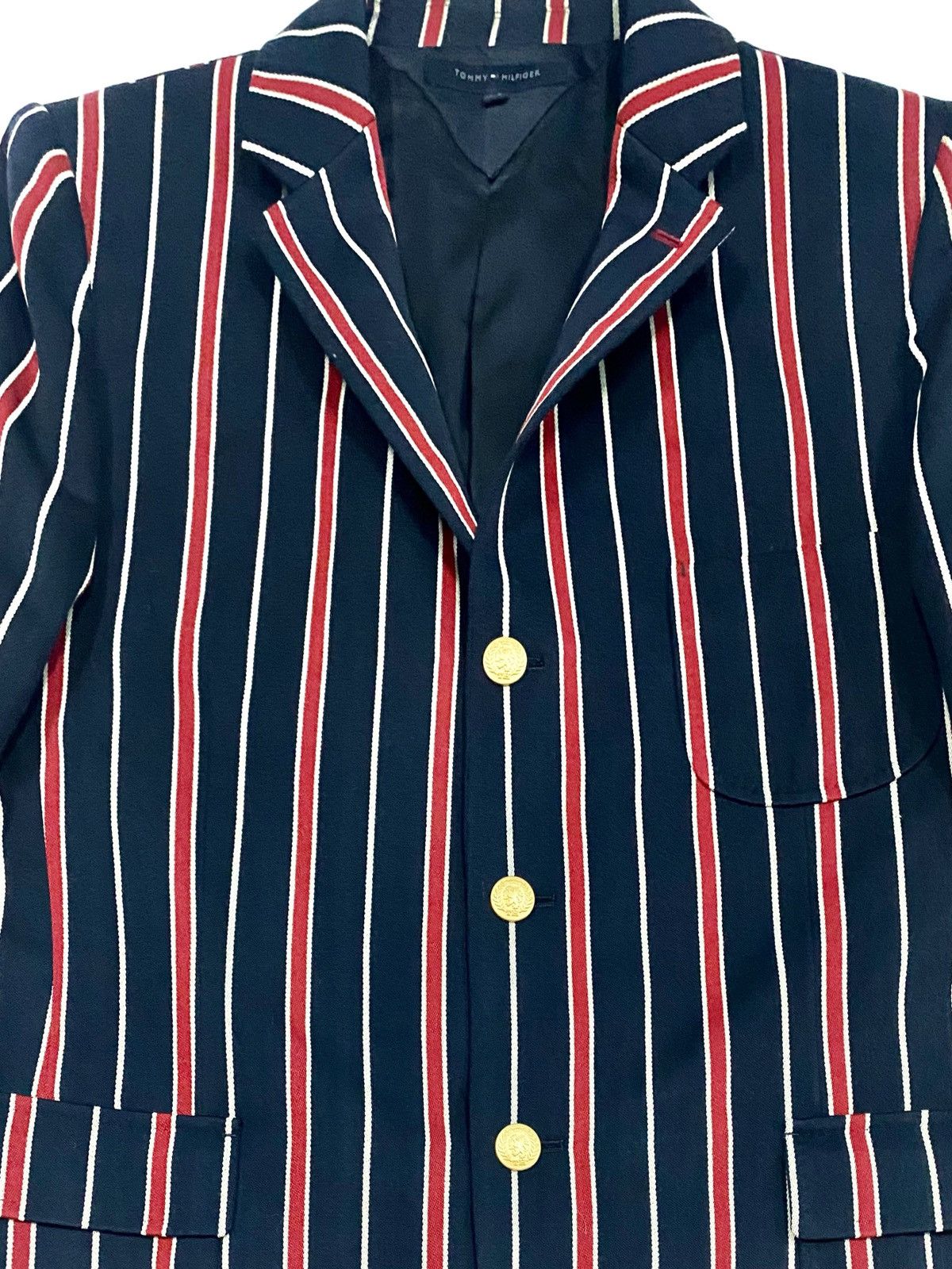 Designer × Tommy Hilfiger VTG TOMMY HILFIGER LUXURY STRIPED DESIGN MIX COLOURS Size US M / EU 48-50 / 2 - 3 Thumbnail