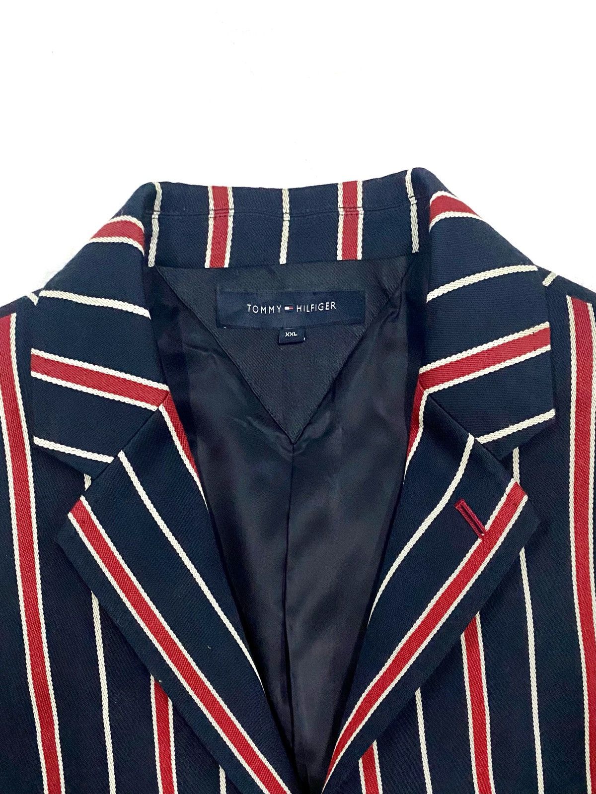 Designer × Tommy Hilfiger VTG TOMMY HILFIGER LUXURY STRIPED DESIGN MIX COLOURS Size US M / EU 48-50 / 2 - 4 Thumbnail
