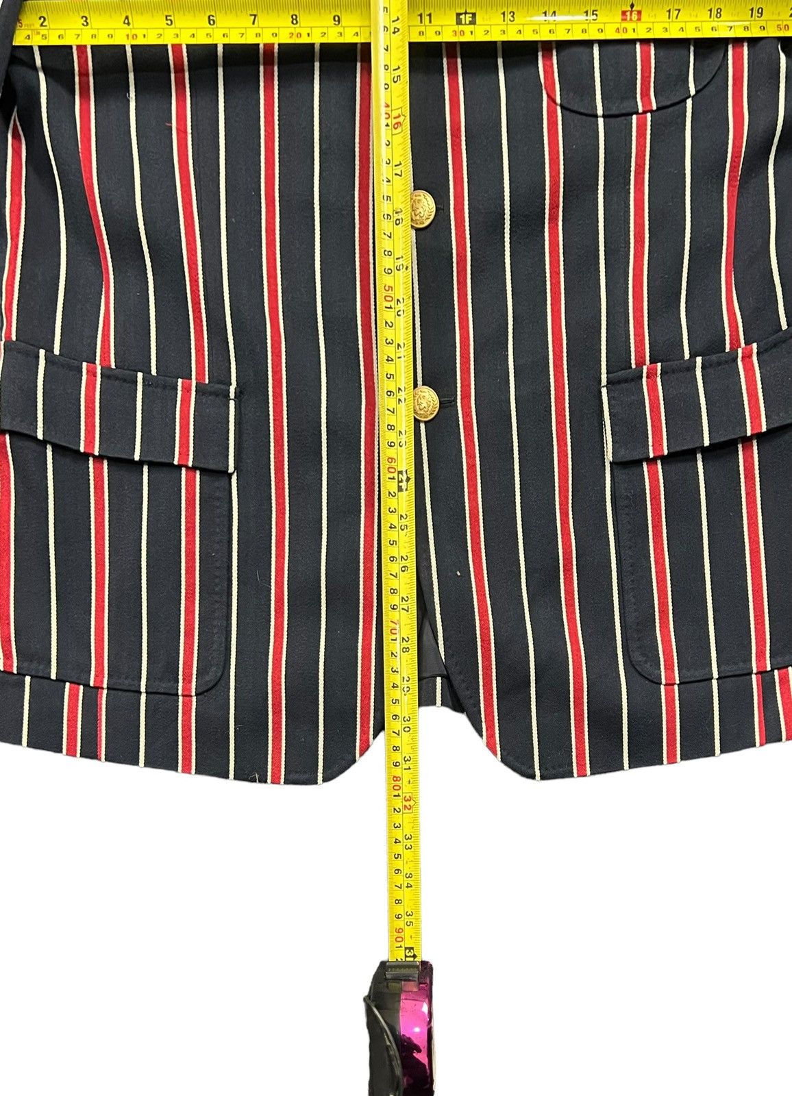 Designer × Tommy Hilfiger VTG TOMMY HILFIGER LUXURY STRIPED DESIGN MIX COLOURS Size US M / EU 48-50 / 2 - 25 Thumbnail