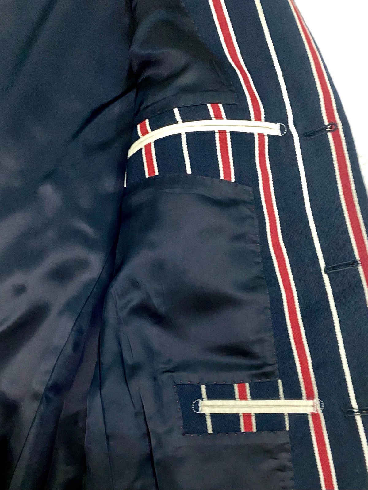 Designer × Tommy Hilfiger VTG TOMMY HILFIGER LUXURY STRIPED DESIGN MIX COLOURS Size US M / EU 48-50 / 2 - 18 Thumbnail