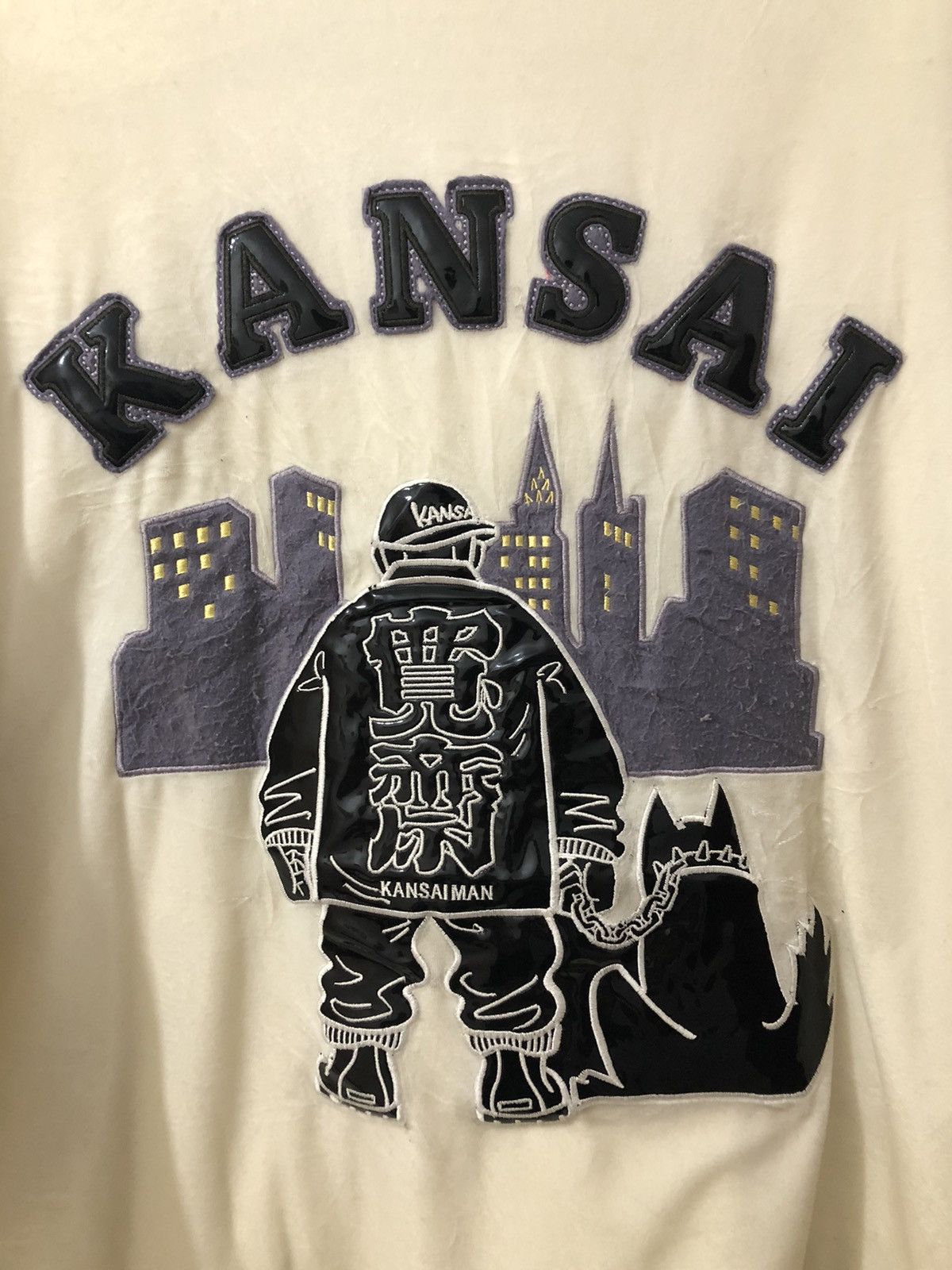 Japanese Brand × Kansai Yamamoto 🔥Rare Kansai Man Vintage Velvet Jacket Size US M / EU 48-50 / 2 - 3 Thumbnail